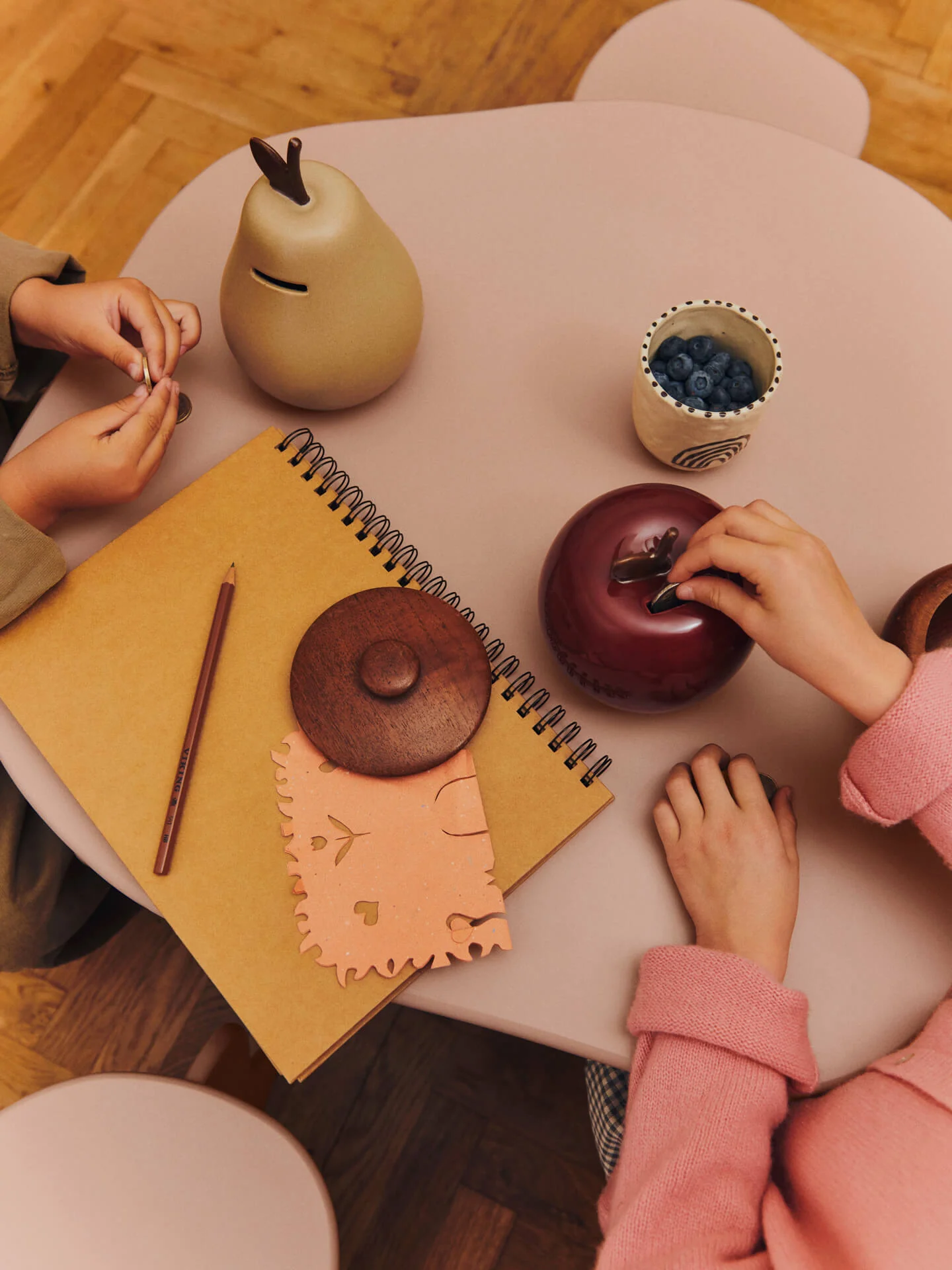 Apple Money Bank - Deep Red - Image 4