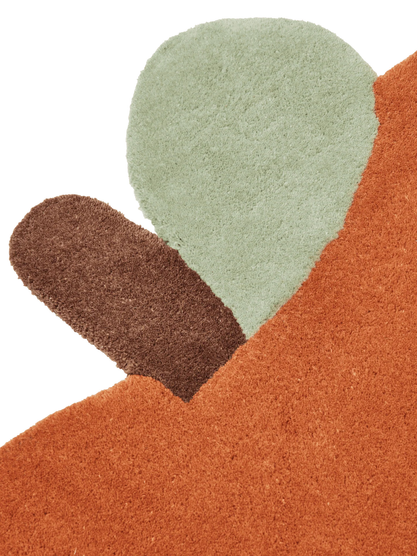 Apple Tufted Rug - Brown Clay - Image 3