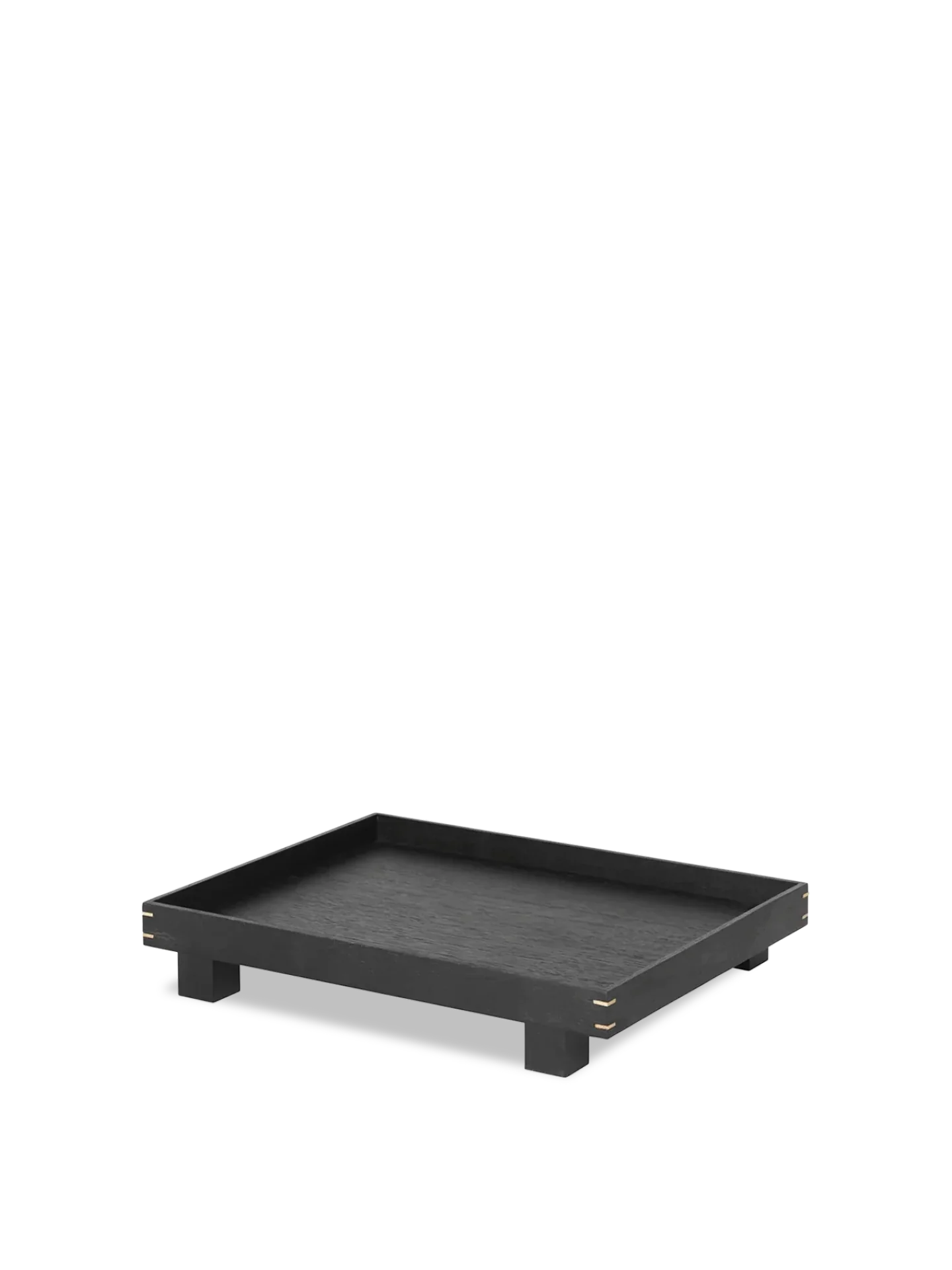 Bon Wooden Tray - Small - Black Painted Oak