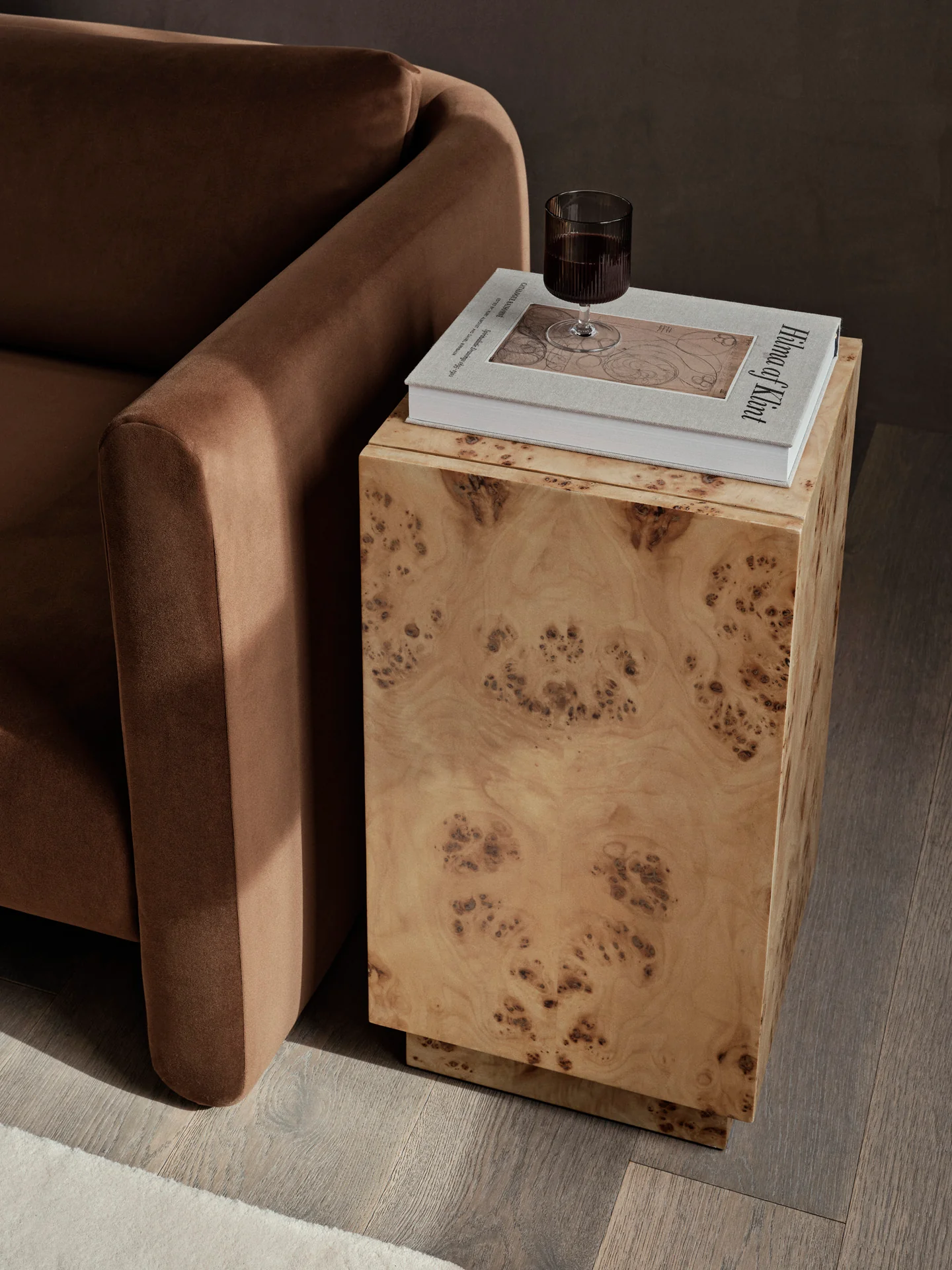 Burl Side Table - Natural - Image 2