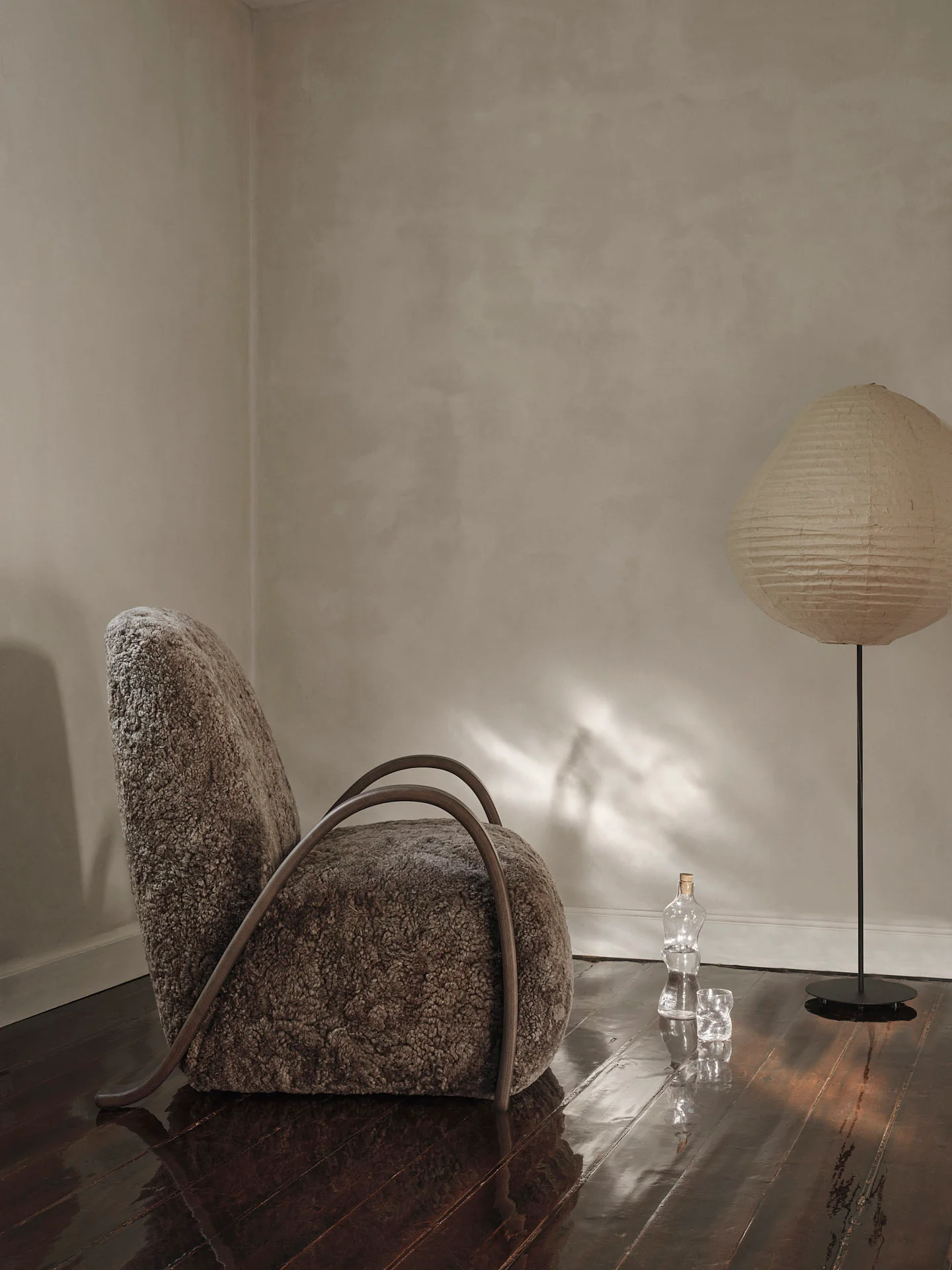 Buur Lounge Chair - Sheepskin - Sahara - US - Image 2