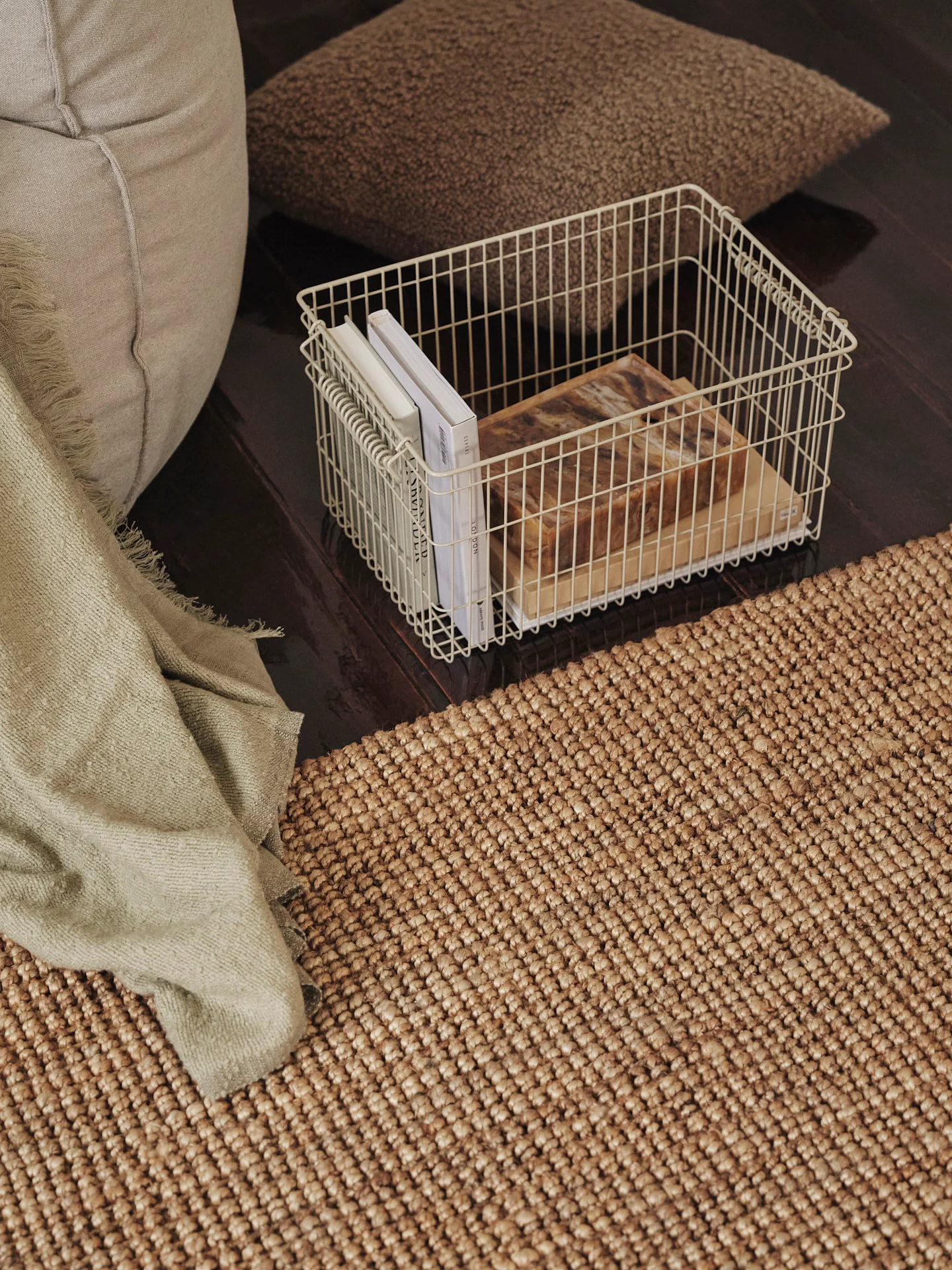Cala Stackable Baskets - Set of 2 - Cashmere - Image 3