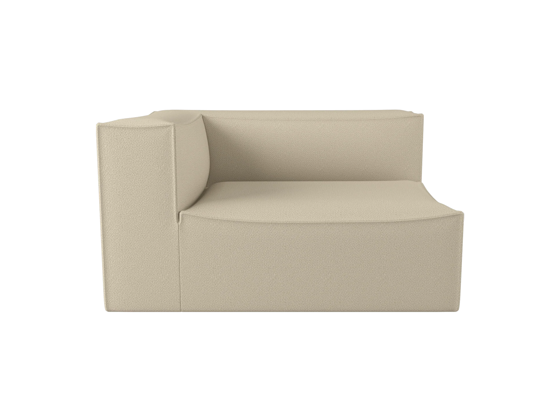 Catena Sofa Armrest Left L400 - Grain - Cashmere - US