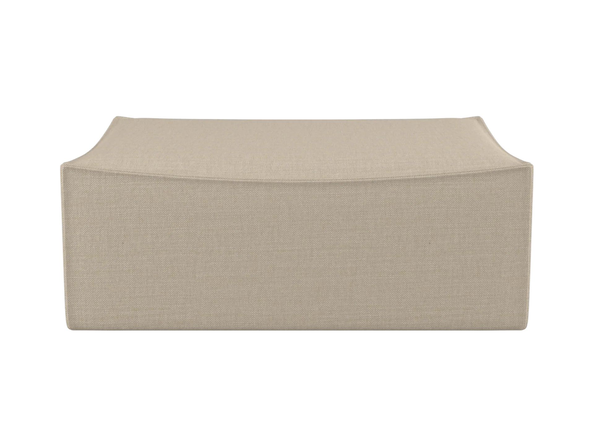 Catena Pouf Rectangular L501 - Hot Madison - Sand - US