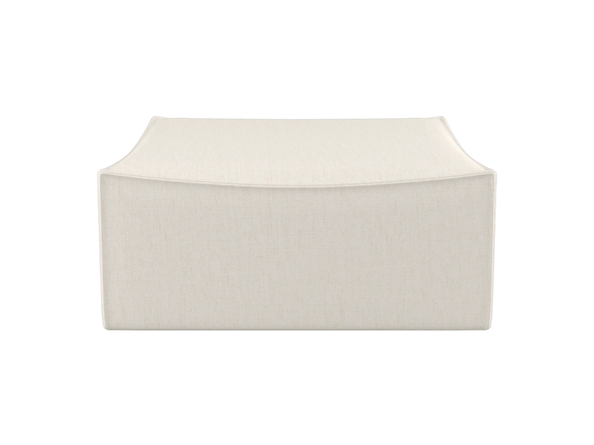 Catena Pouf Square S500 - Bouclé - Off-White - US