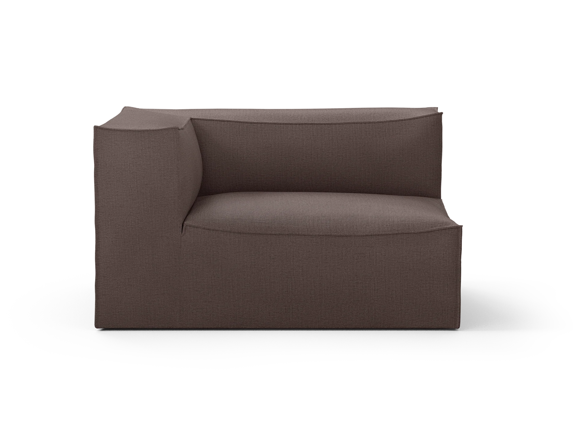 Catena Sofa Armrest Left L400 - Hot Madison - Brown - US