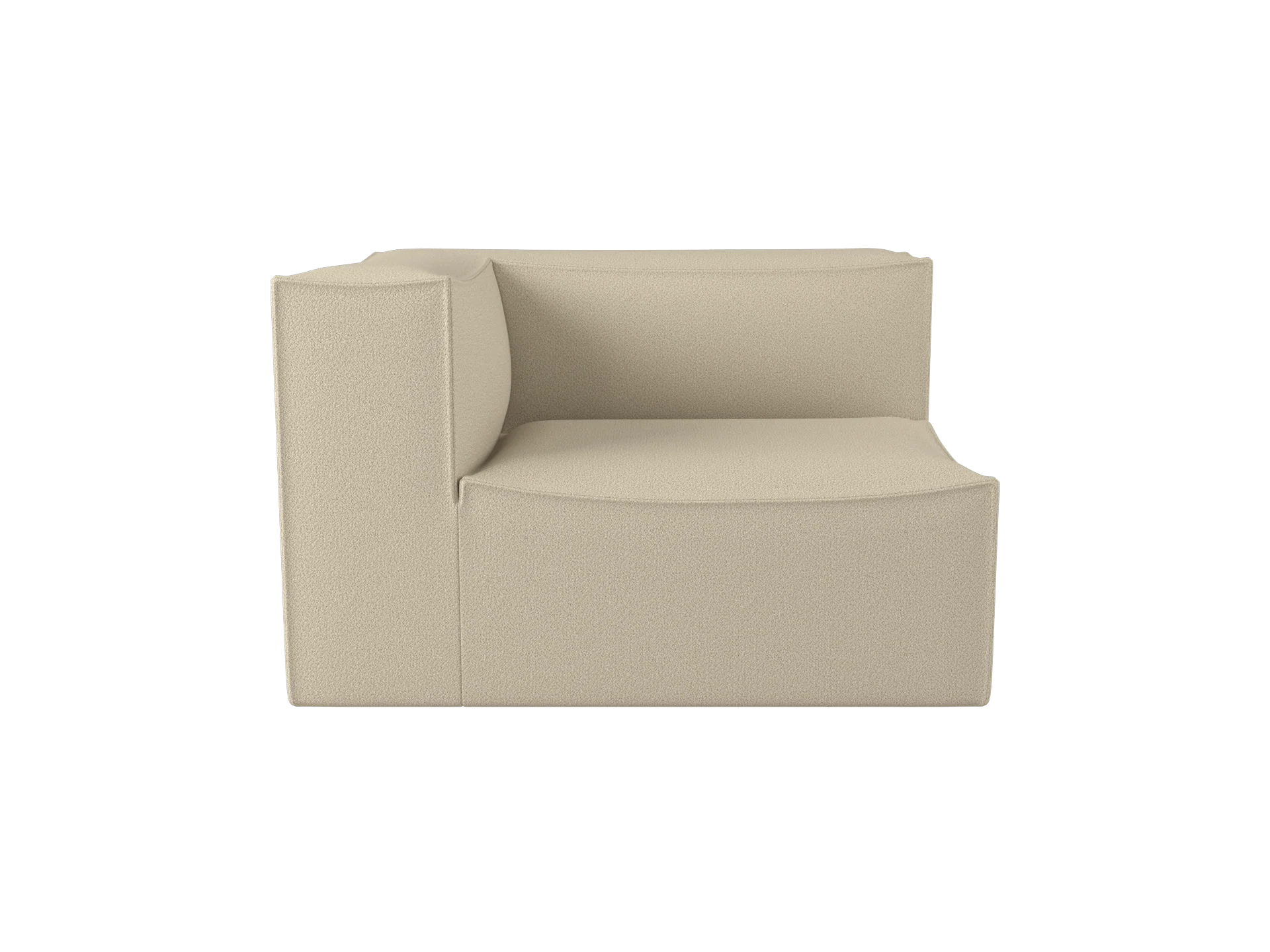 Catena Sofa Armrest Left S400 - Grain - Cashmere - US