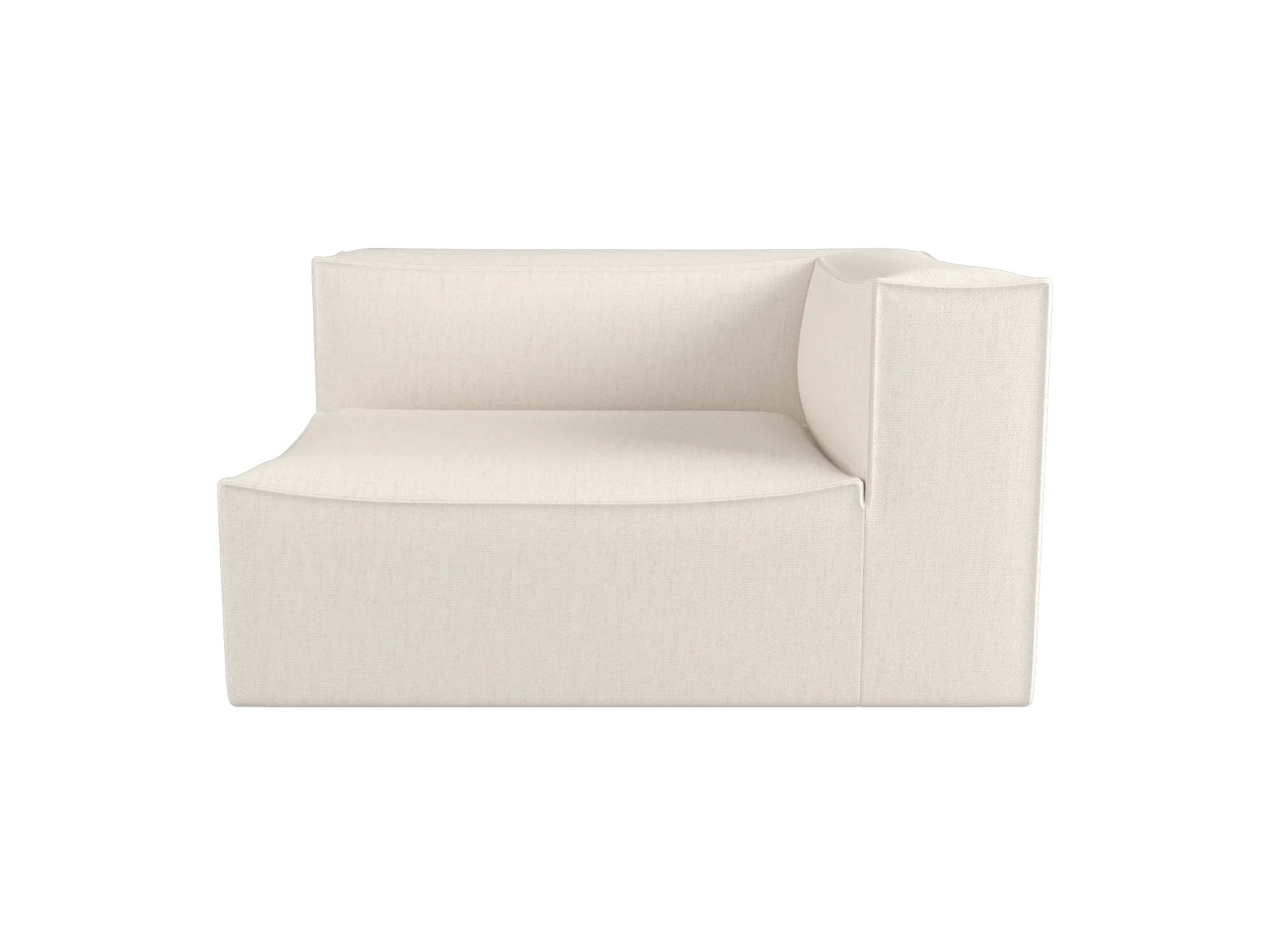 Catena Sofa Armrest Right L401 - Bouclé - Off-White - US