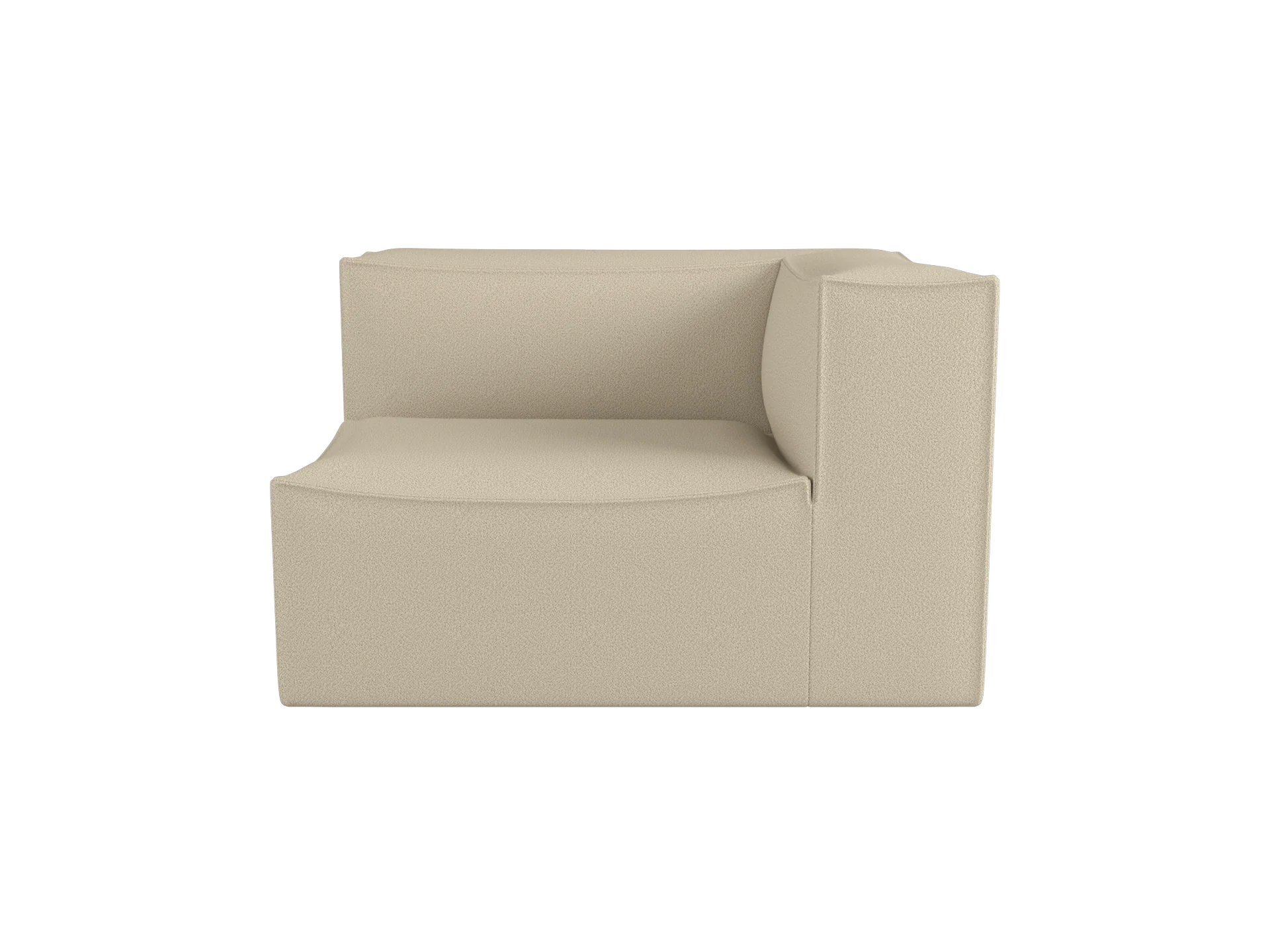 Catena Sofa Armrest Right S401 - Grain - Cashmere - US