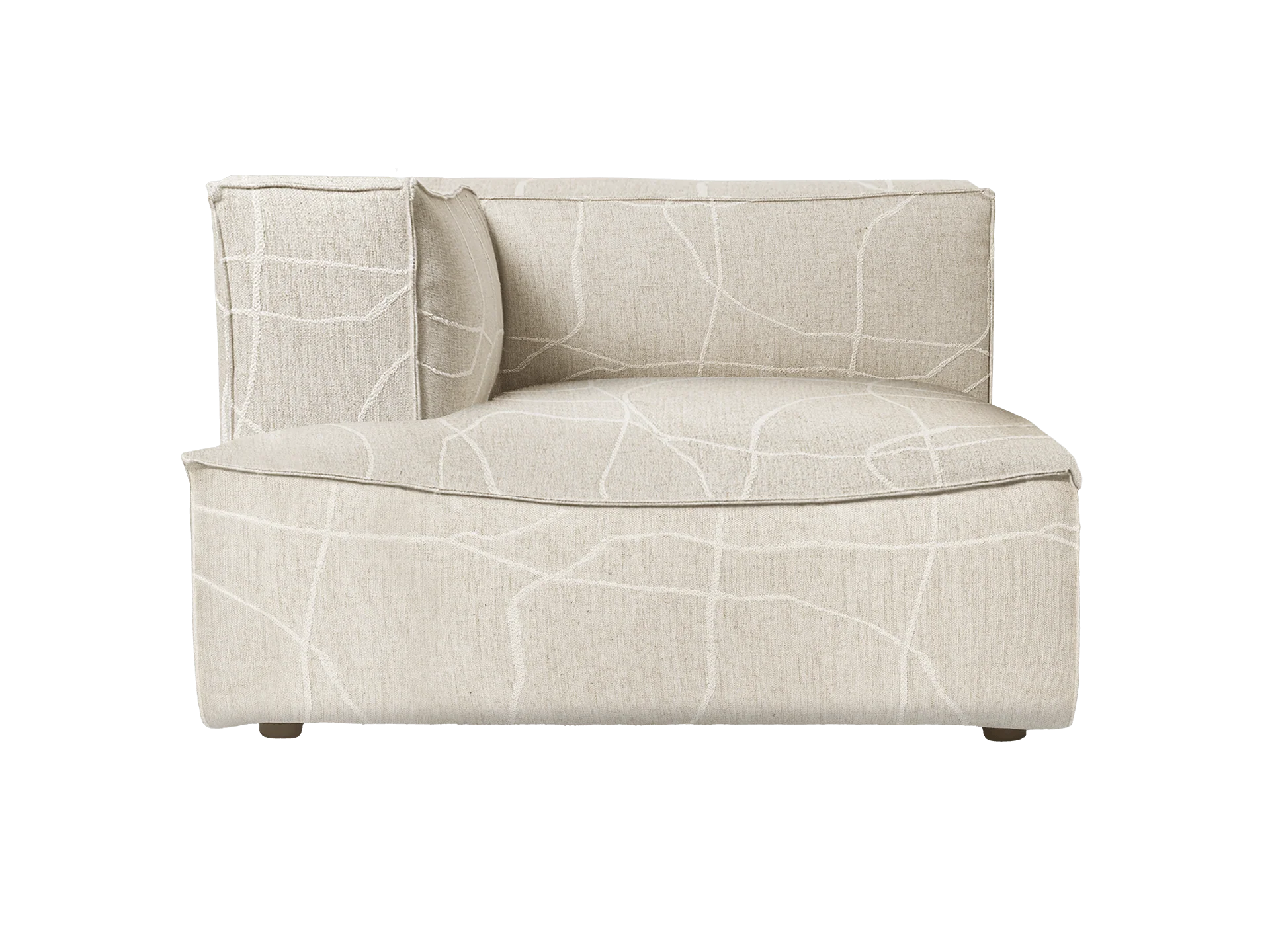 Catena Sofa Chaise Longue Left L600 - Can Lis - Sand/Off-White - US