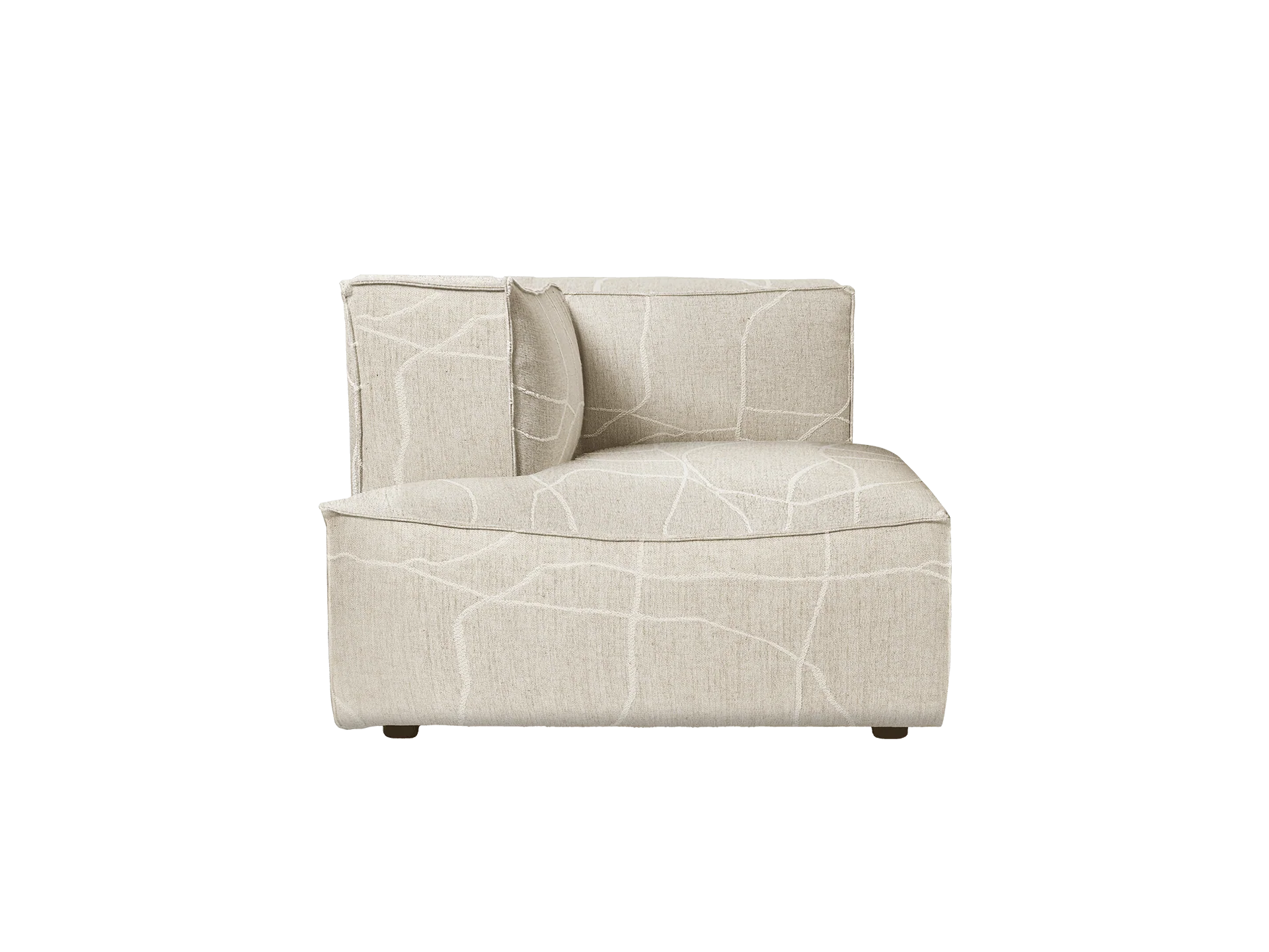 Catena Sofa Chaise Longue Left S600 - Can Lis - Sand/Off-White - US