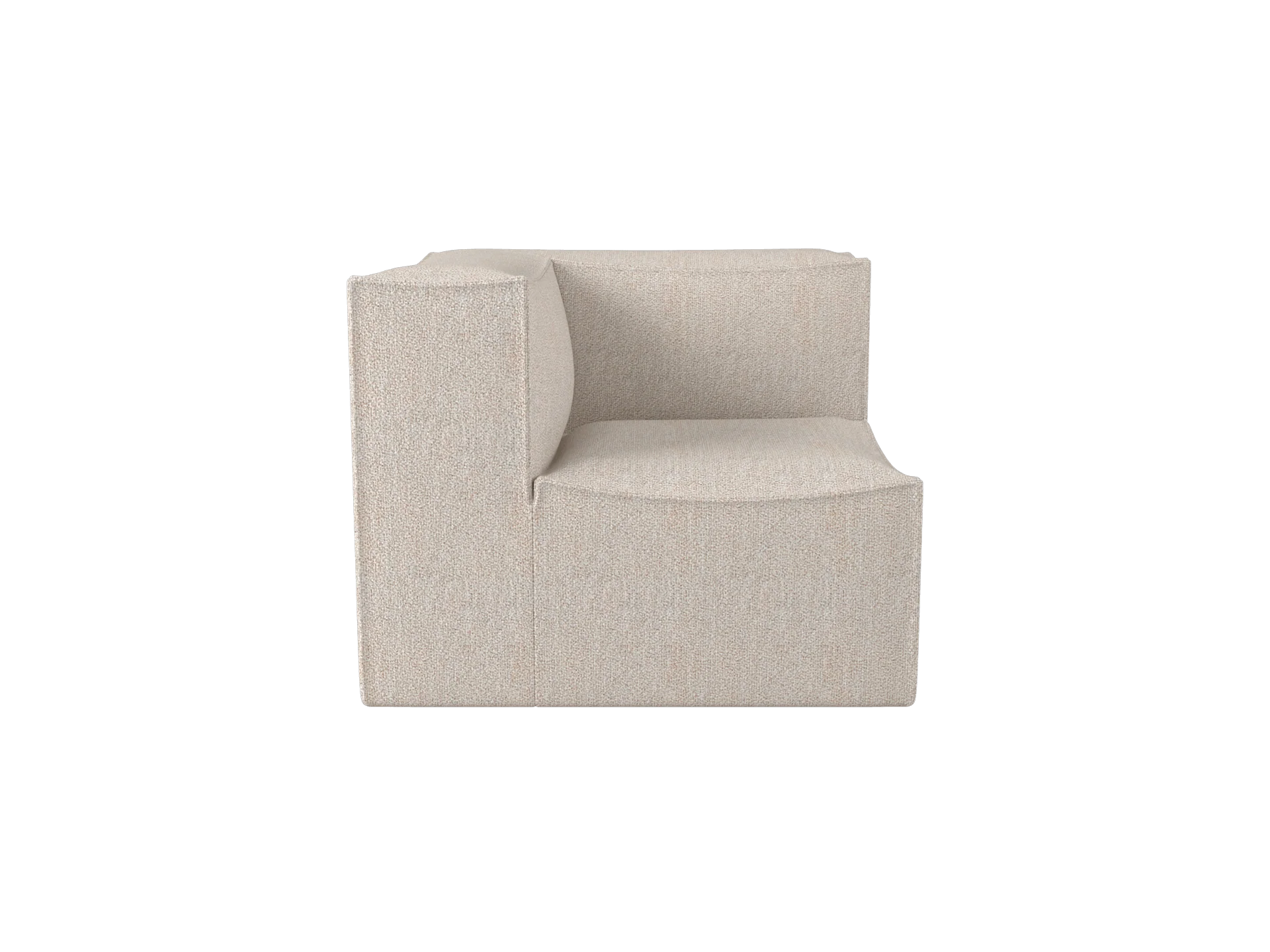 Catena Sofa Connect Corner S200 - Soft Bouclé - Natural - US