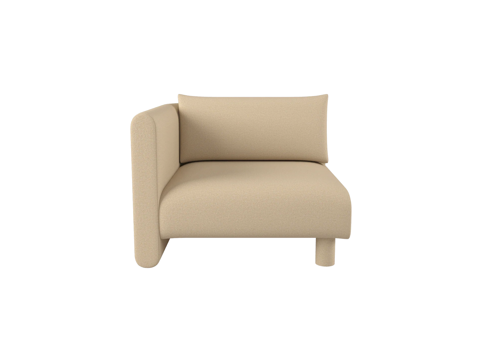 Dase Sofa Armrest Left - Hallingdal - Beige - US