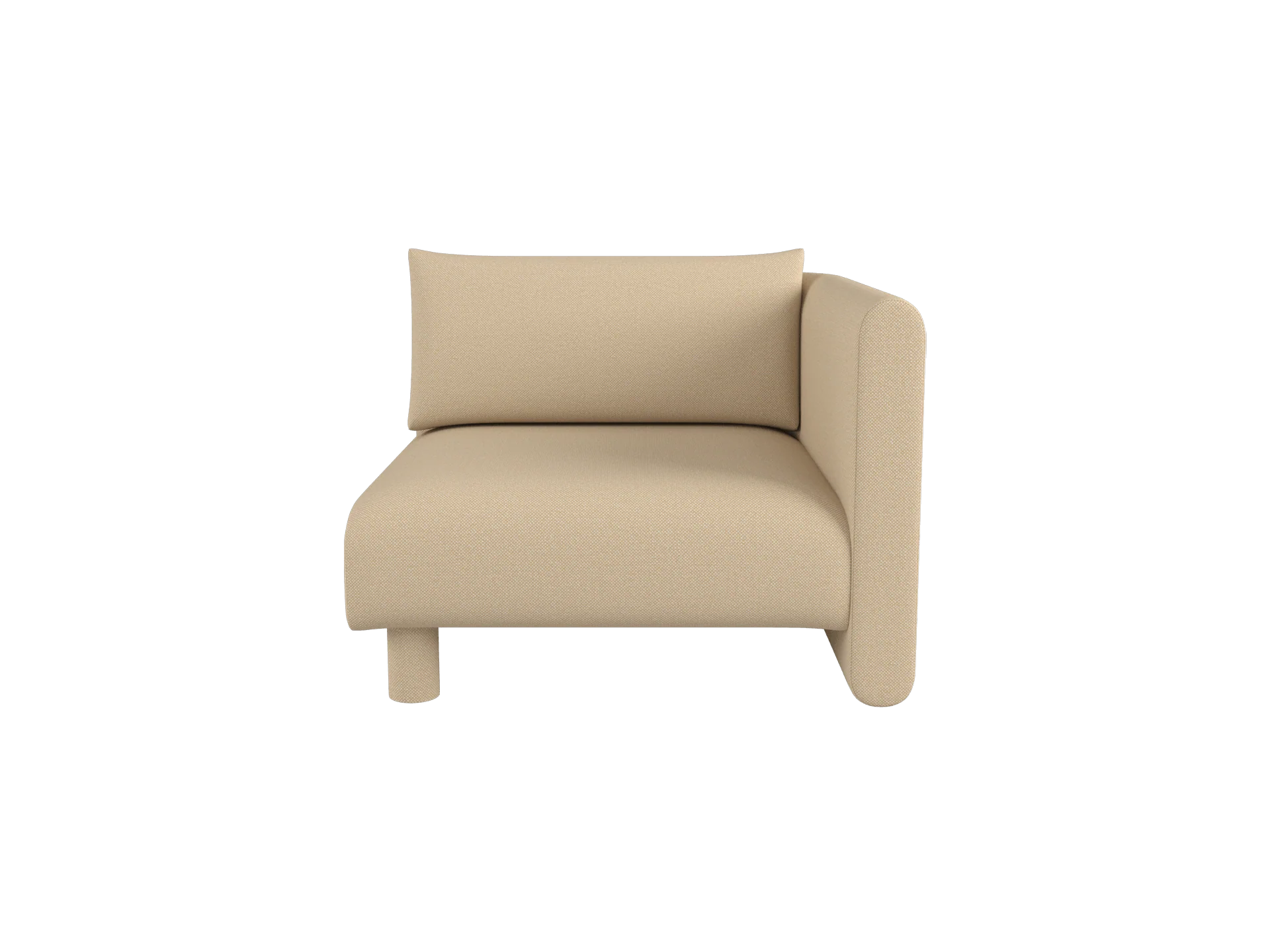 Dase Sofa Armrest Right - Hallingdal - Beige - US
