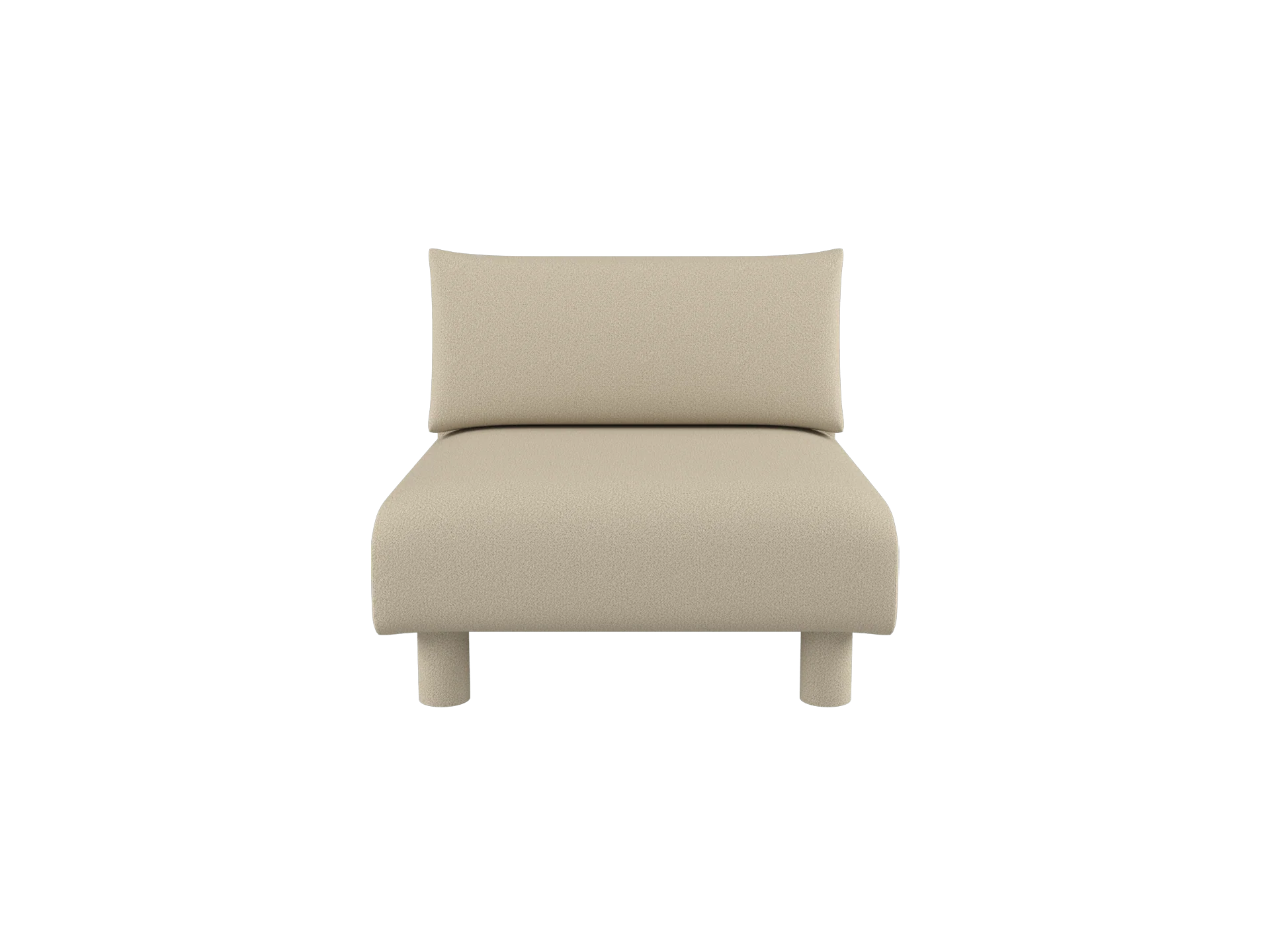Dase Sofa Center - Grain - Cashmere - US
