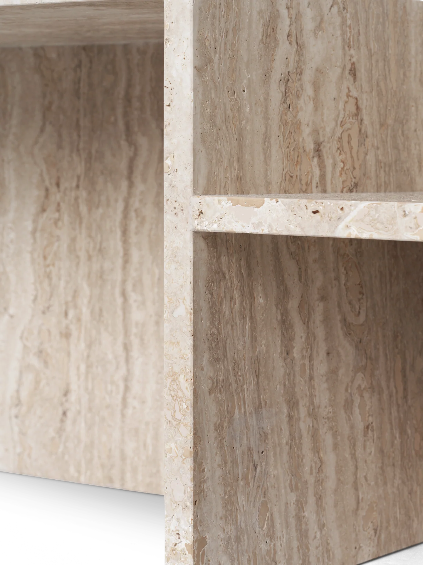 Distinct Coffee Table - Travertine - Image 5