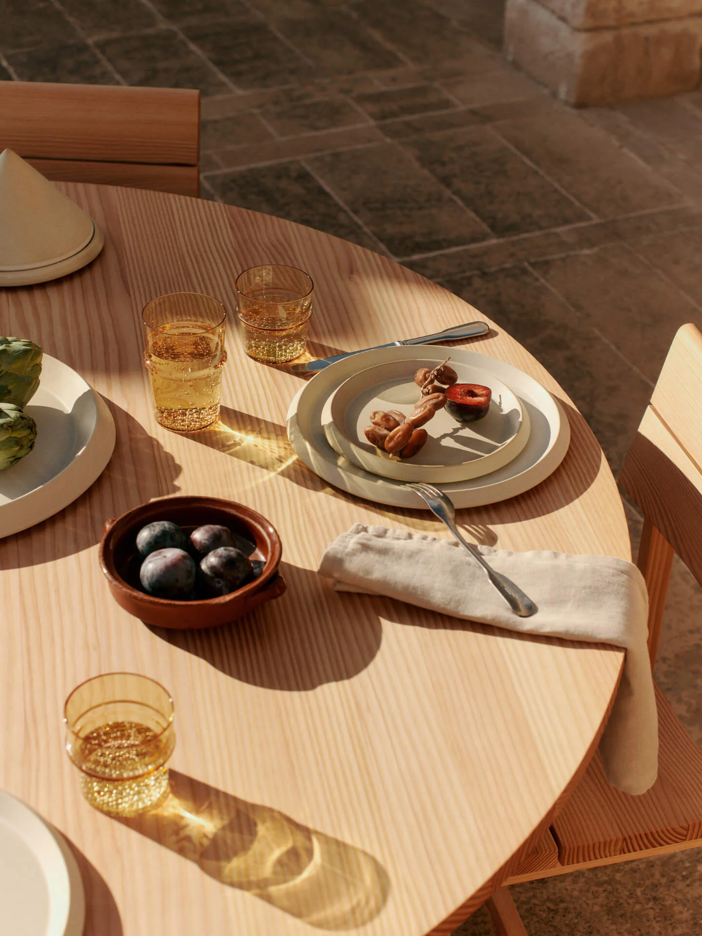 Erena Side Plate - Ø22 - Cream - Image 2