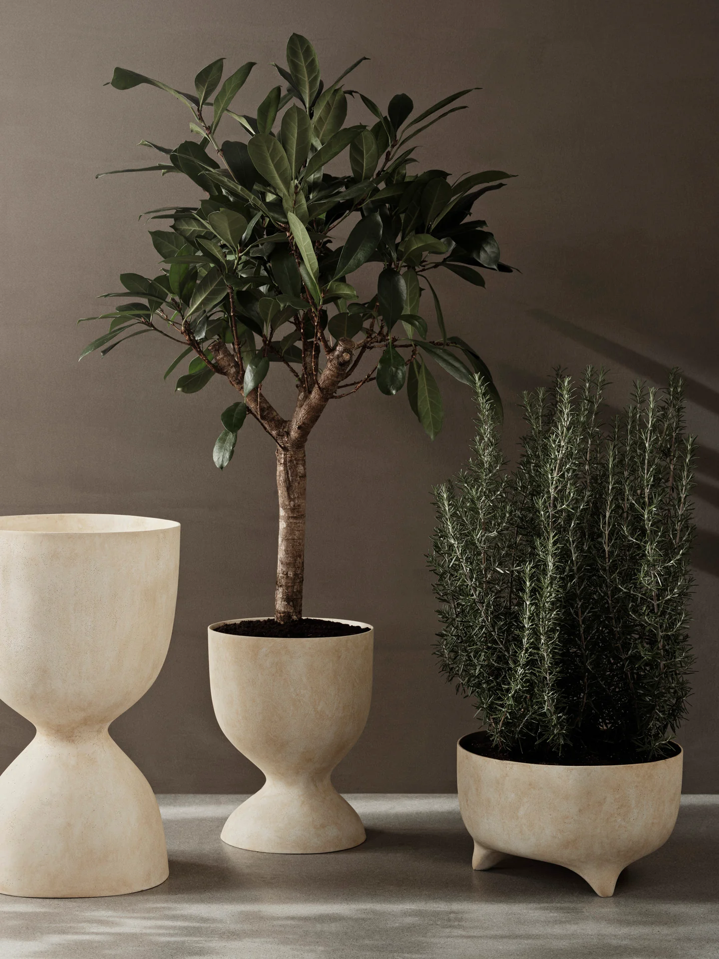 Evoke Pot - Tall - Warm Sand - Image 3