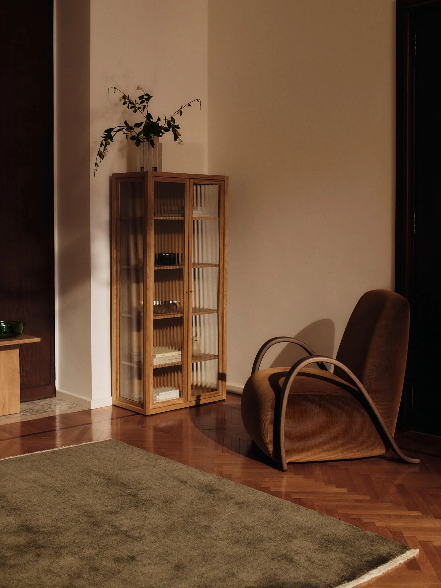 Firth Jute Rug - Dark Olive - Image 4