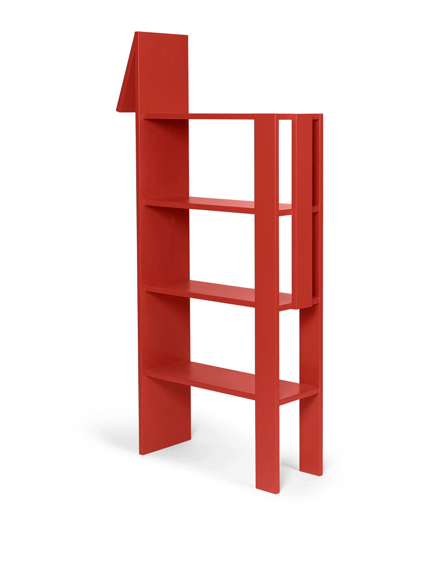 Giraffe Bookcase - Poppy Red - Image 4