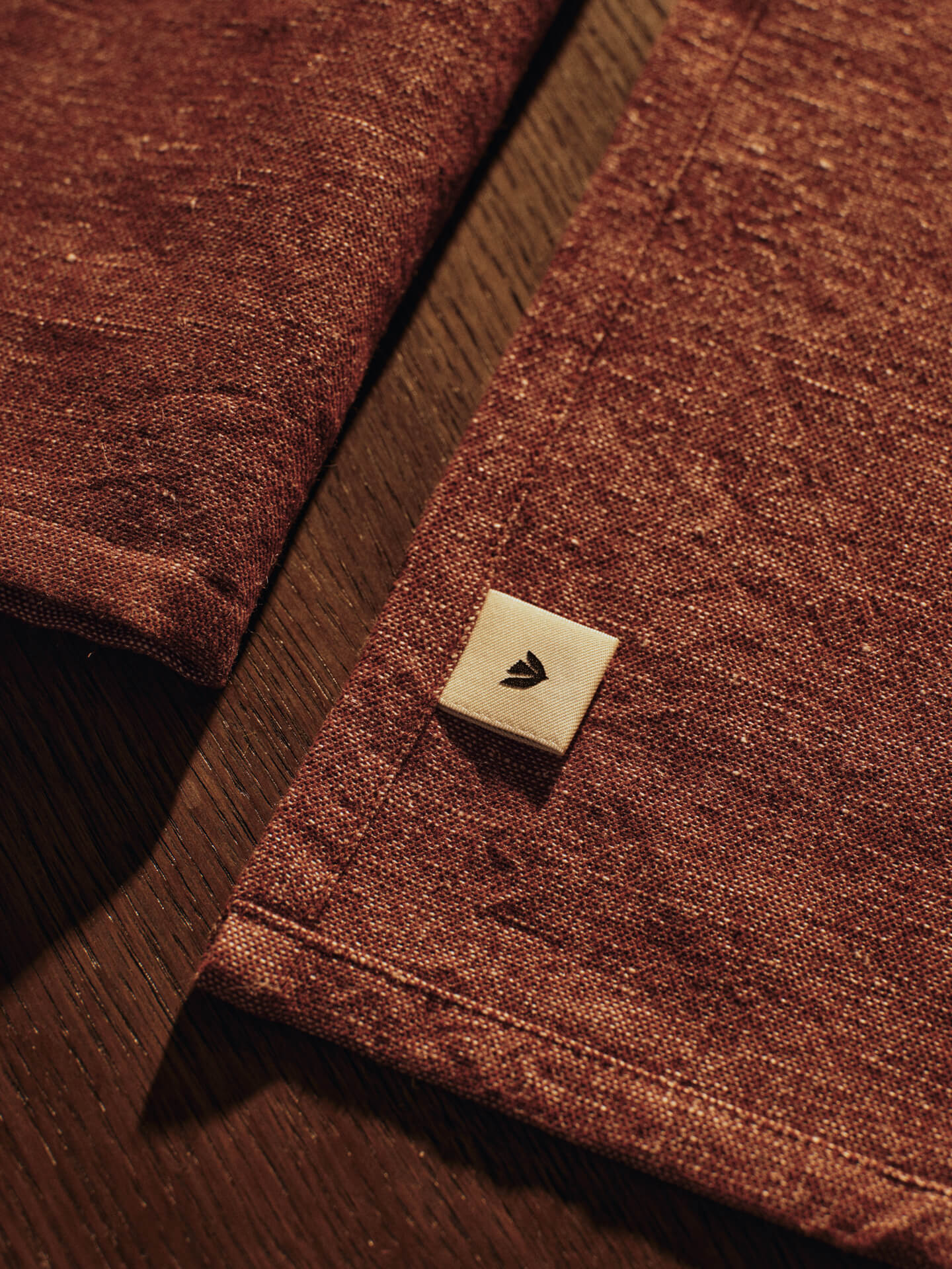 Hale Napkins - Set of 4 - Chestnut - Image 3