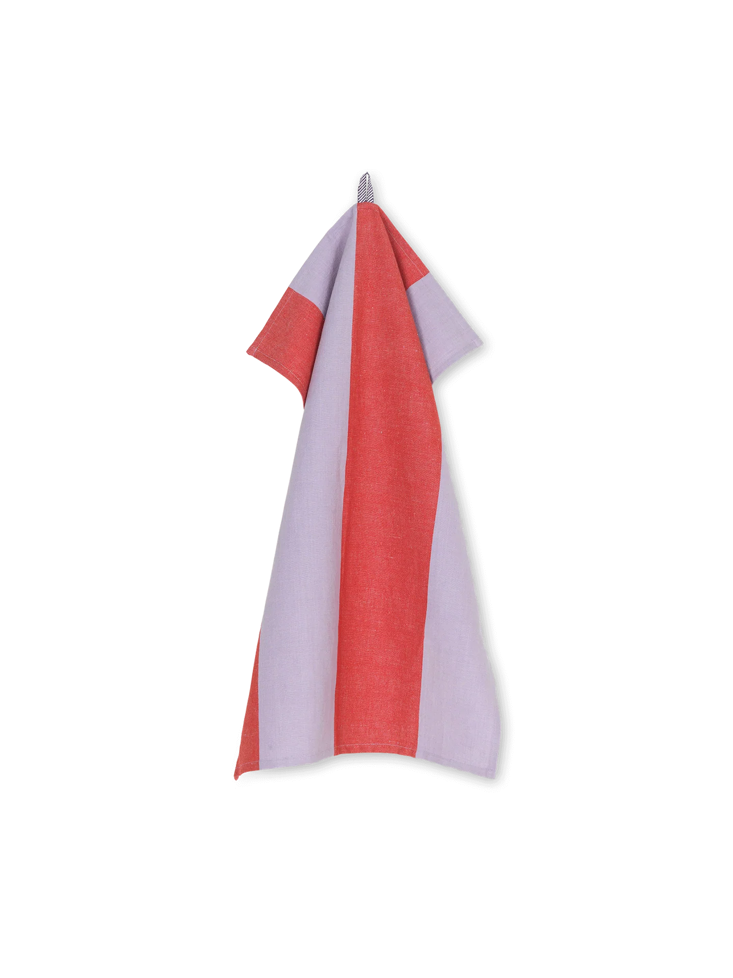 Hale Tea Towel - Red/Lilac - Image 3