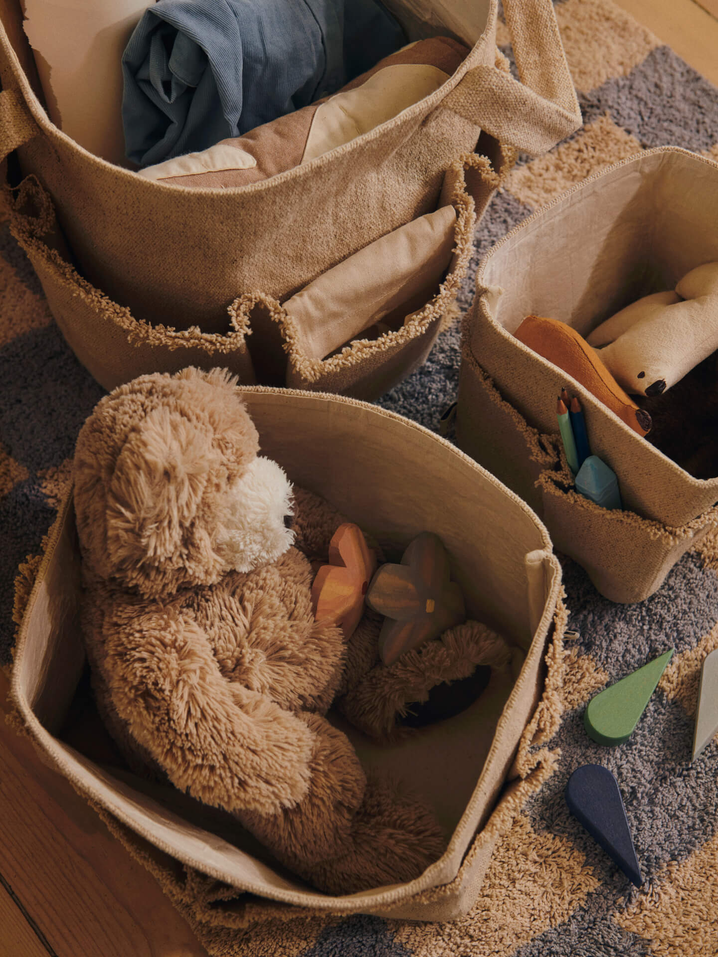 Hokan Textile Storage - Round - Natural - Image 2