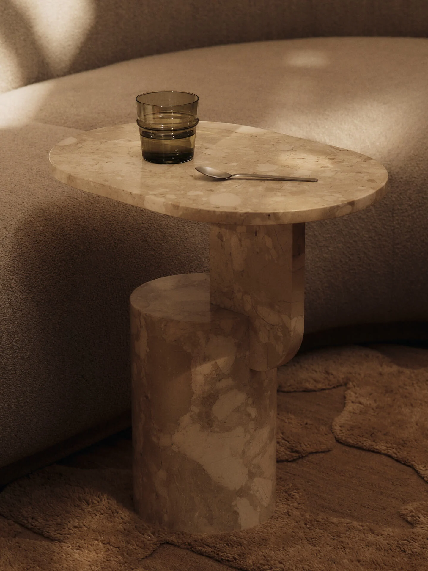 Insert Side Table - Stone - Sand - Image 3