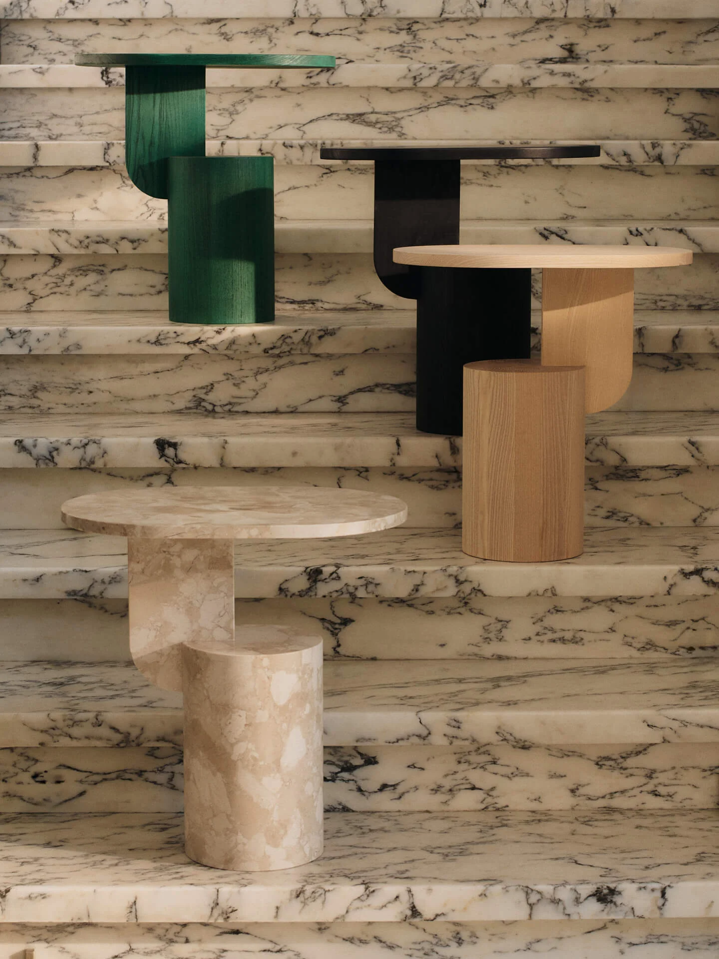 Insert Side Table - Stone - Sand - Image 4