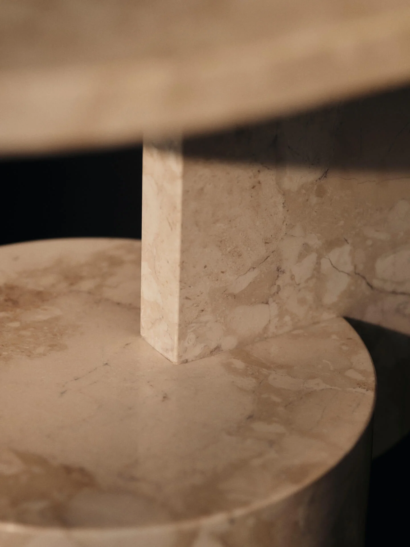Insert Side Table - Stone - Sand - Image 6