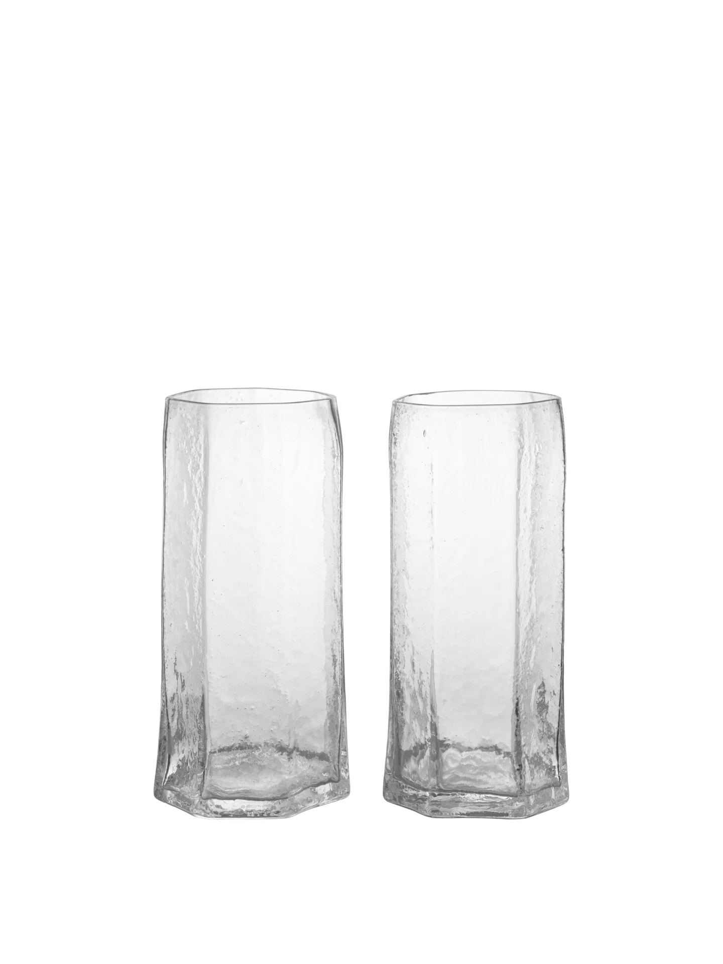 Kiru Tall Glasses - Set of 2 - Clear