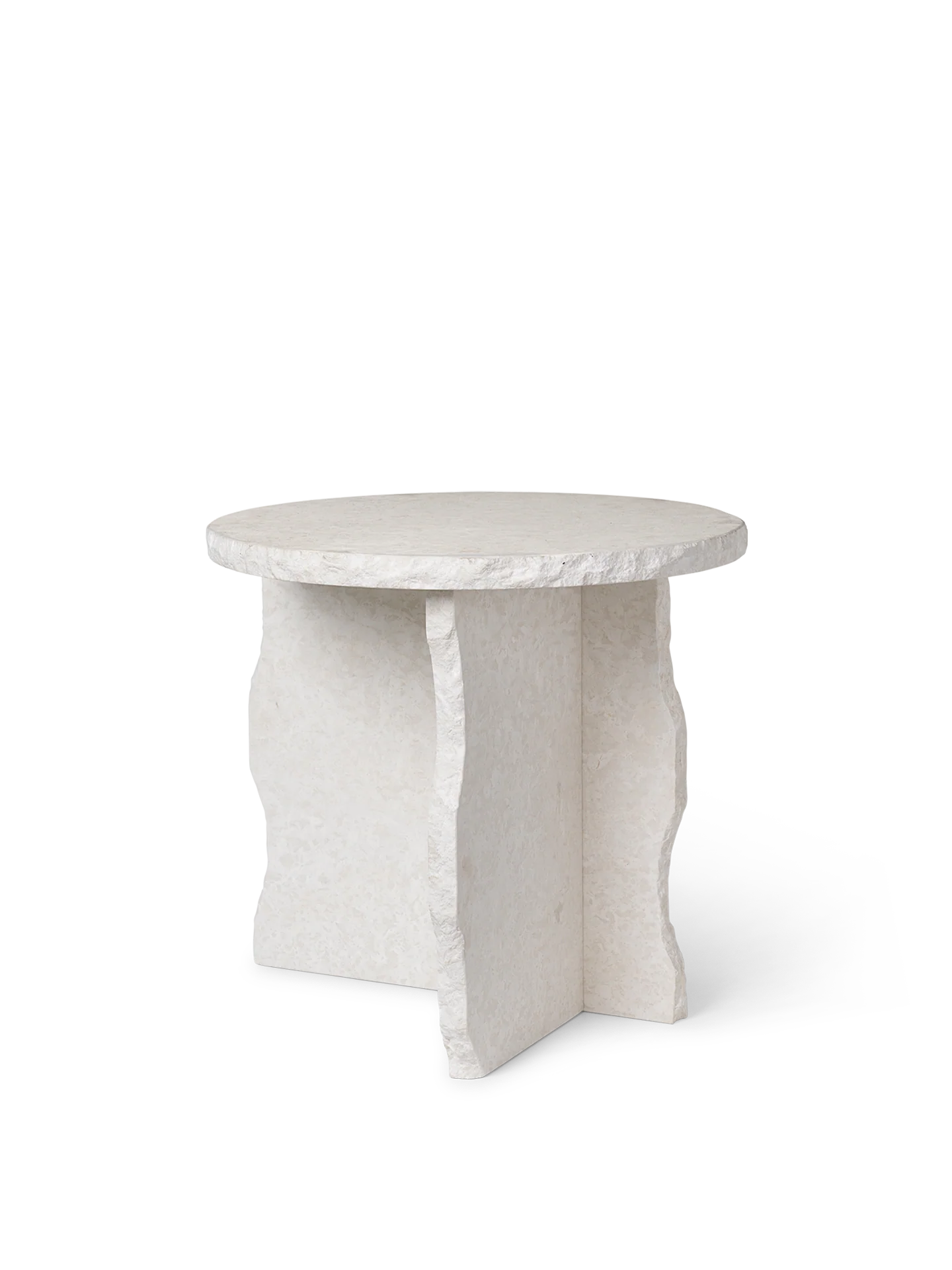 Mineral Sculptural Table - Bianco Curia - Image 4
