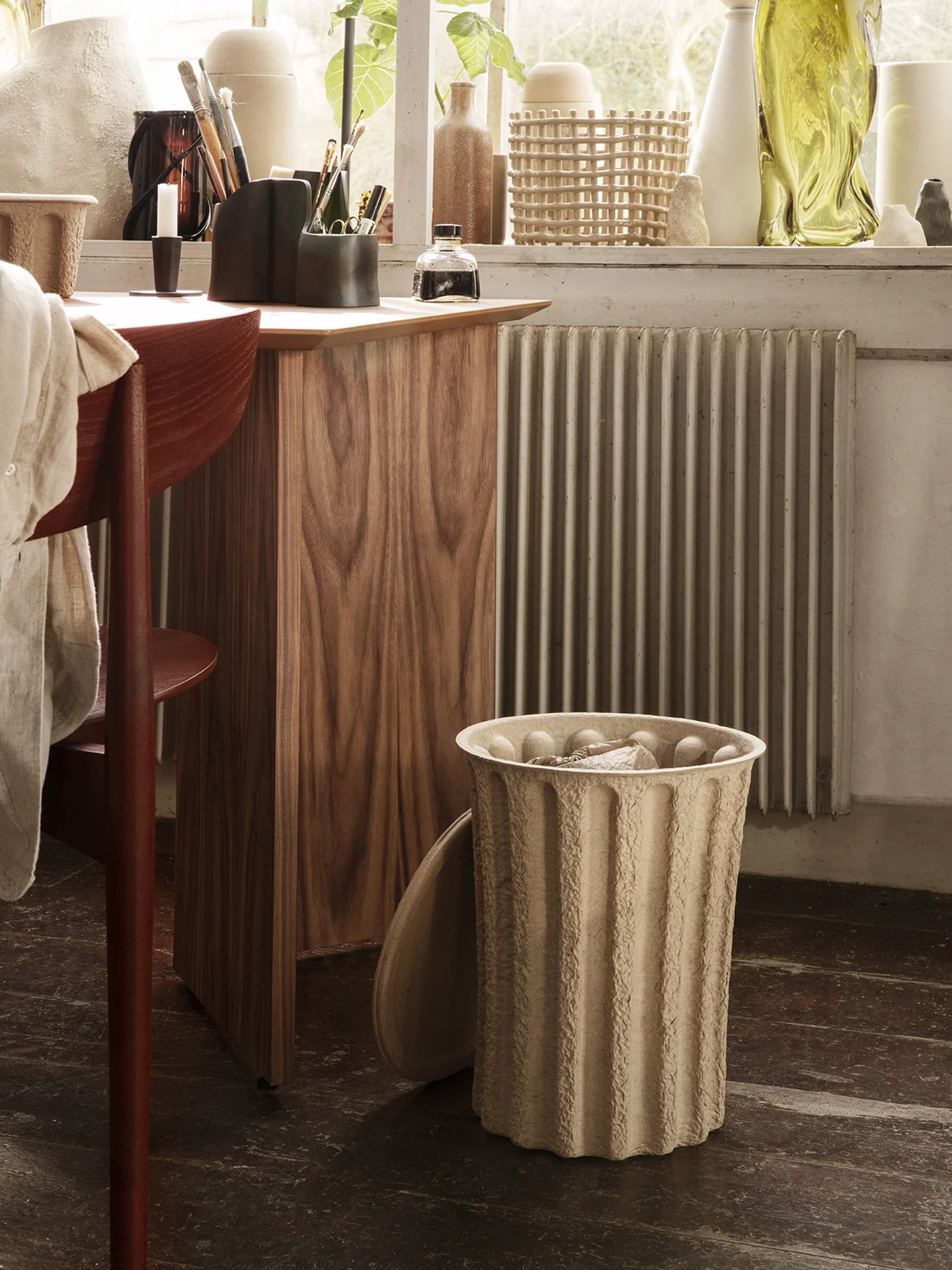 Mingle Table Legs - Walnut Veneer - Image 3