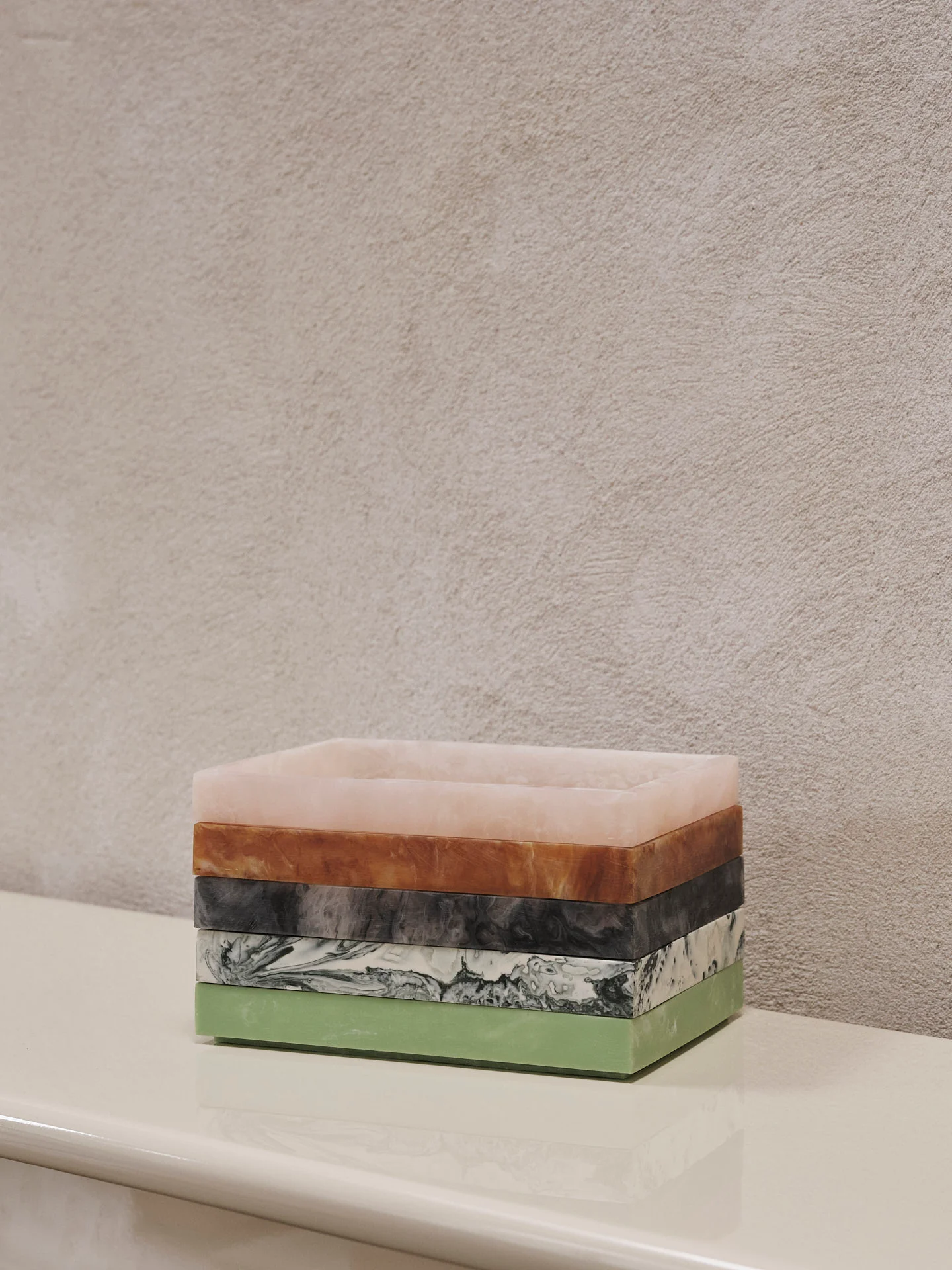 Mist Tray - Emerald Off-white - Image 3
