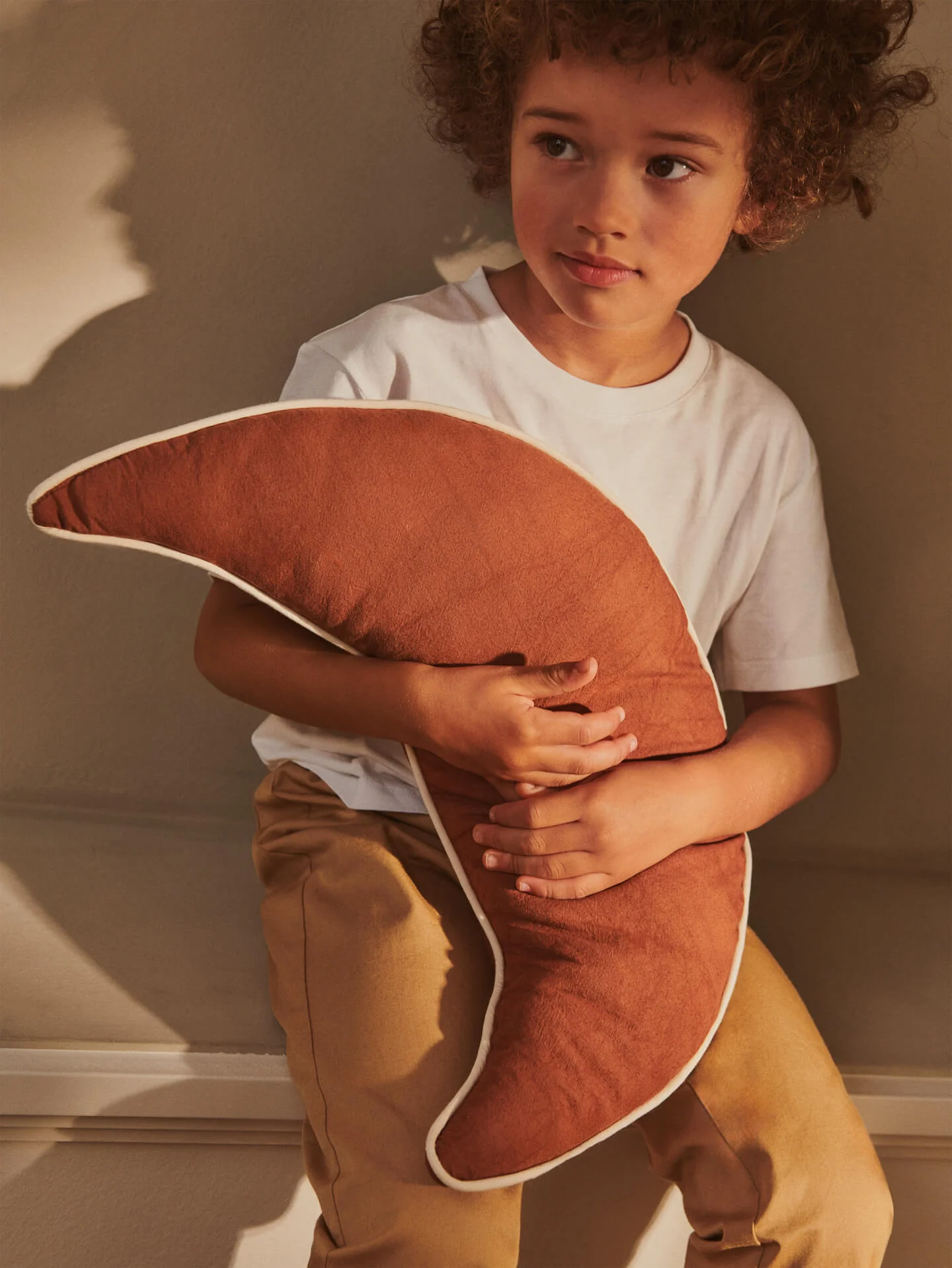 Moon Cushion - Brown Clay - Image 2