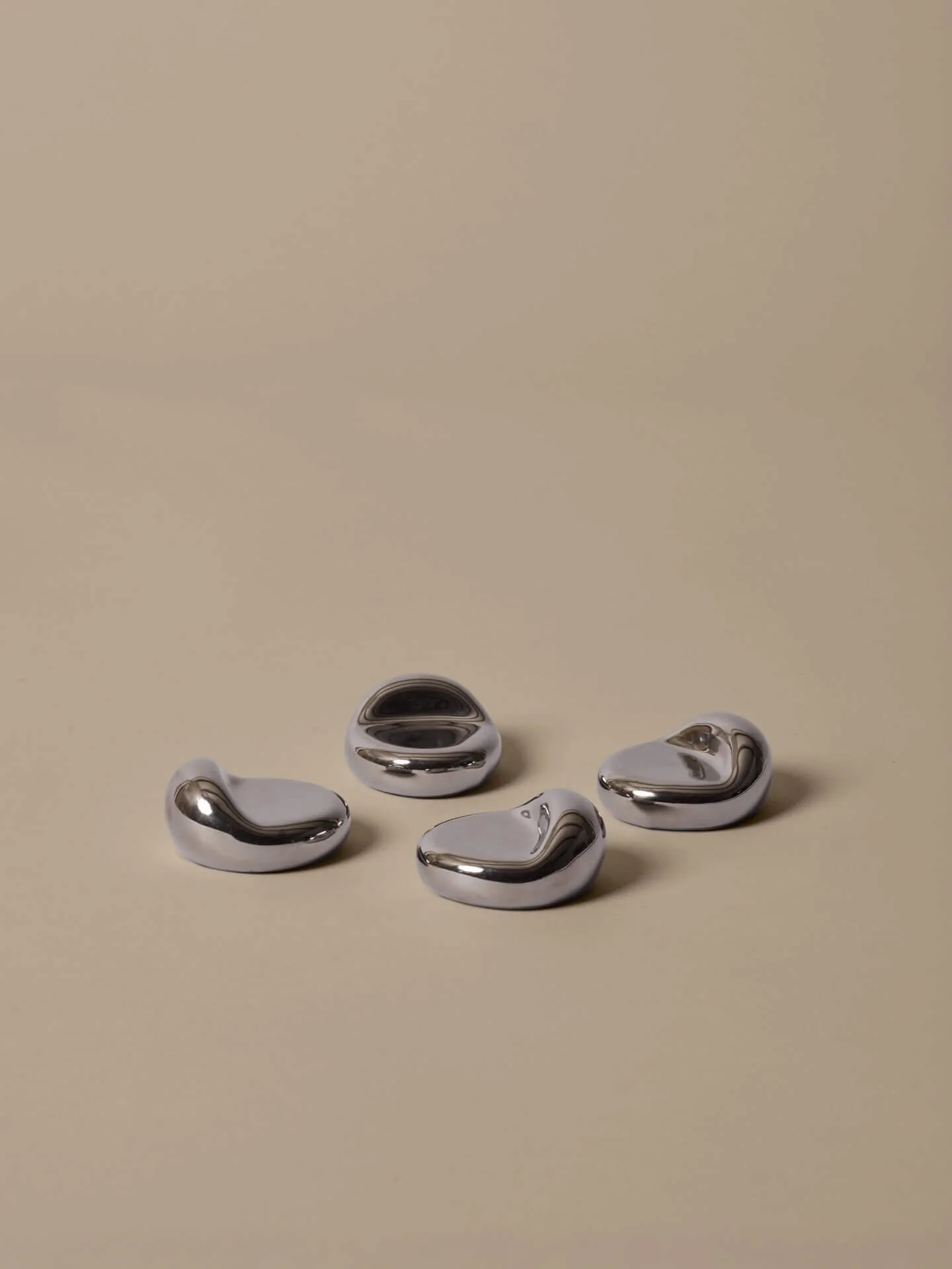 Nube Planter Feet - Set of 4 - Silver - Image 3