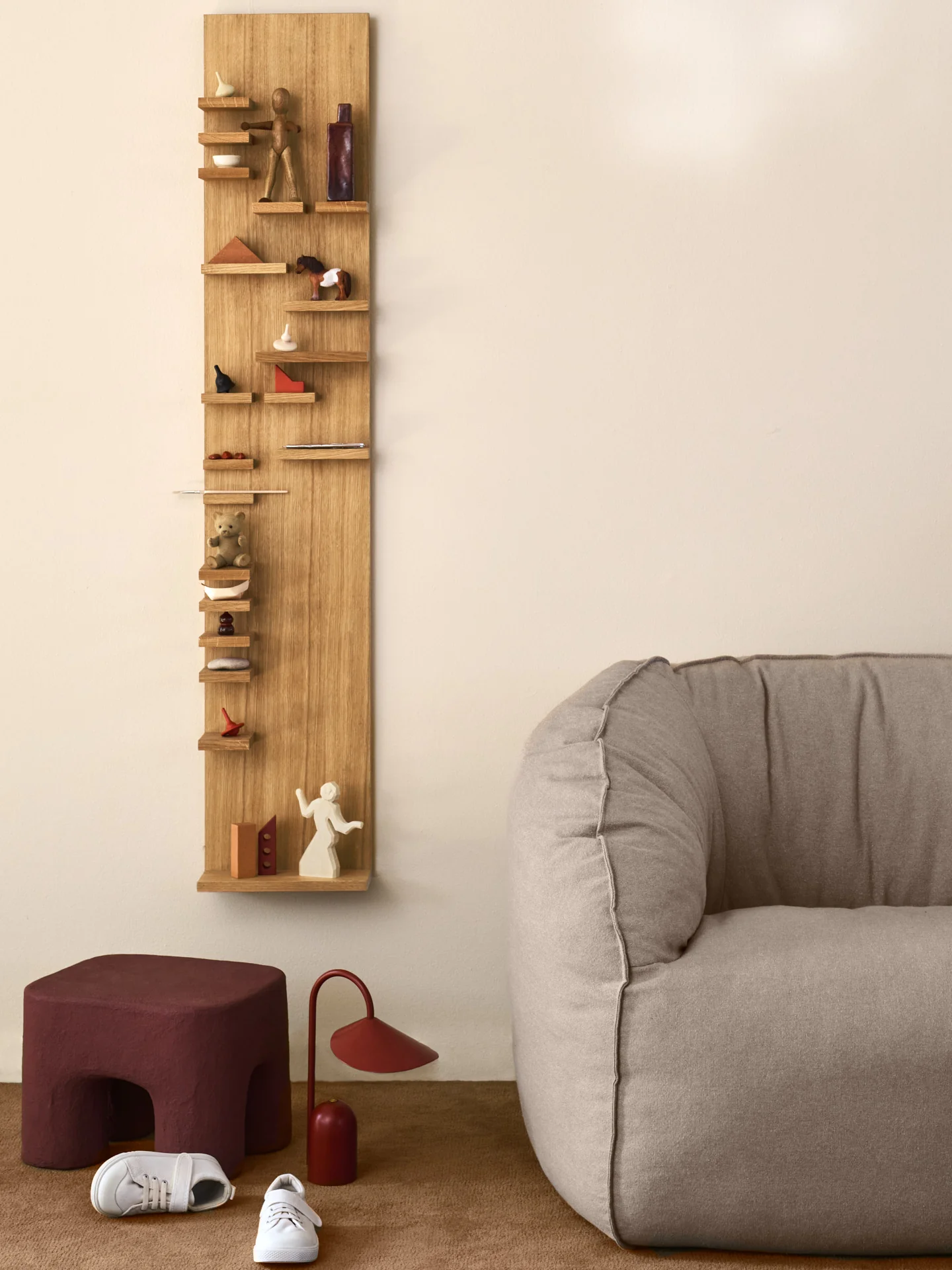 Parade Shelf - Tall - Oiled Oak - Image 4