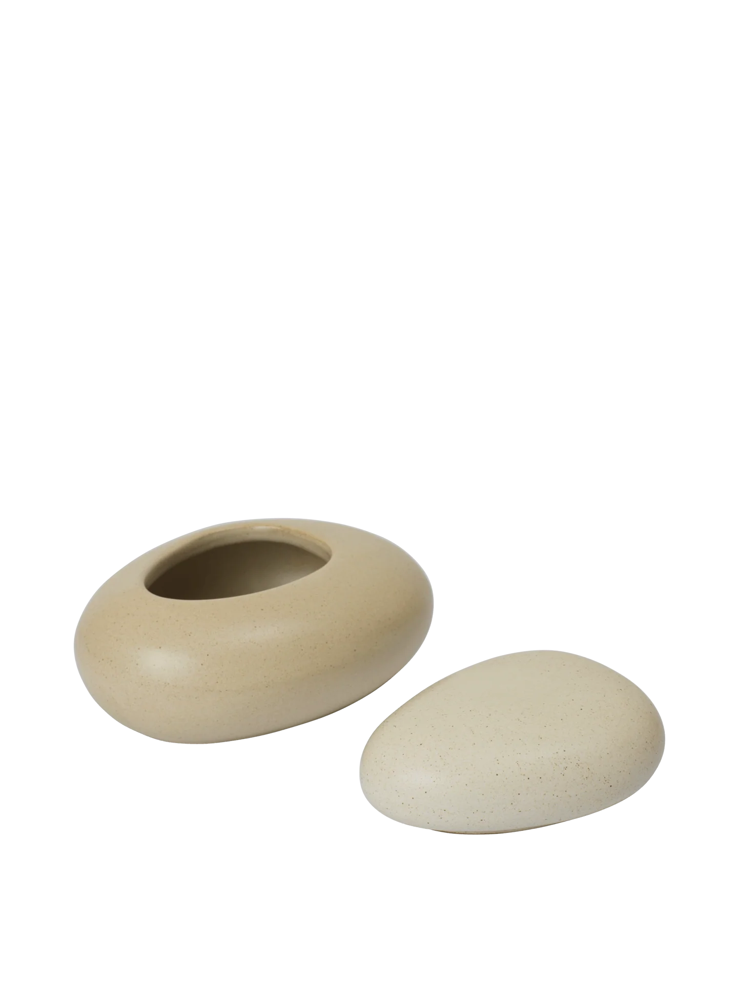 Pebble Box - Medium - Sand/Cream - Image 3
