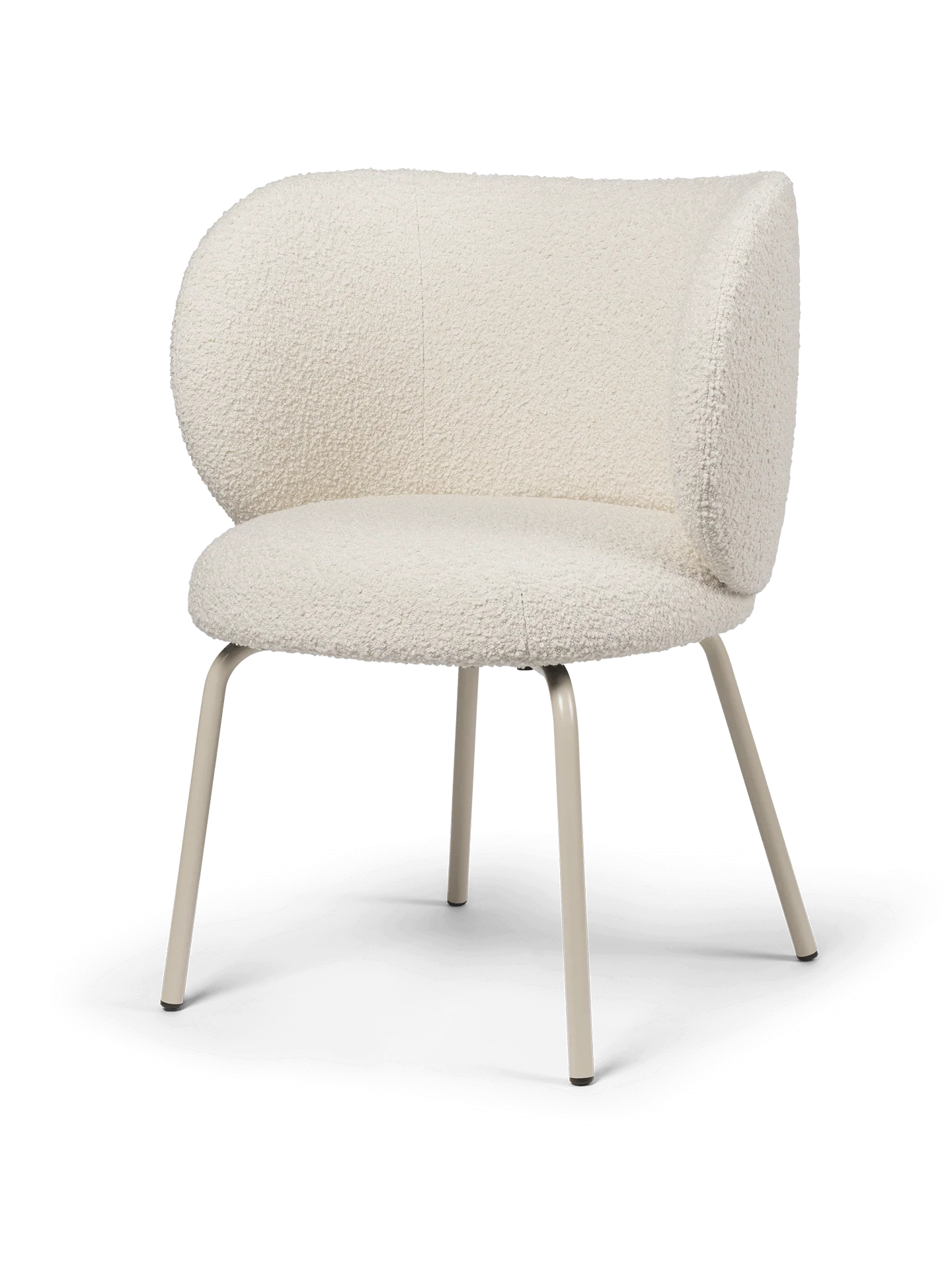 Rico Dining Chair - Cashmere - Nordic Bouclé - Off-White - US - Image 3