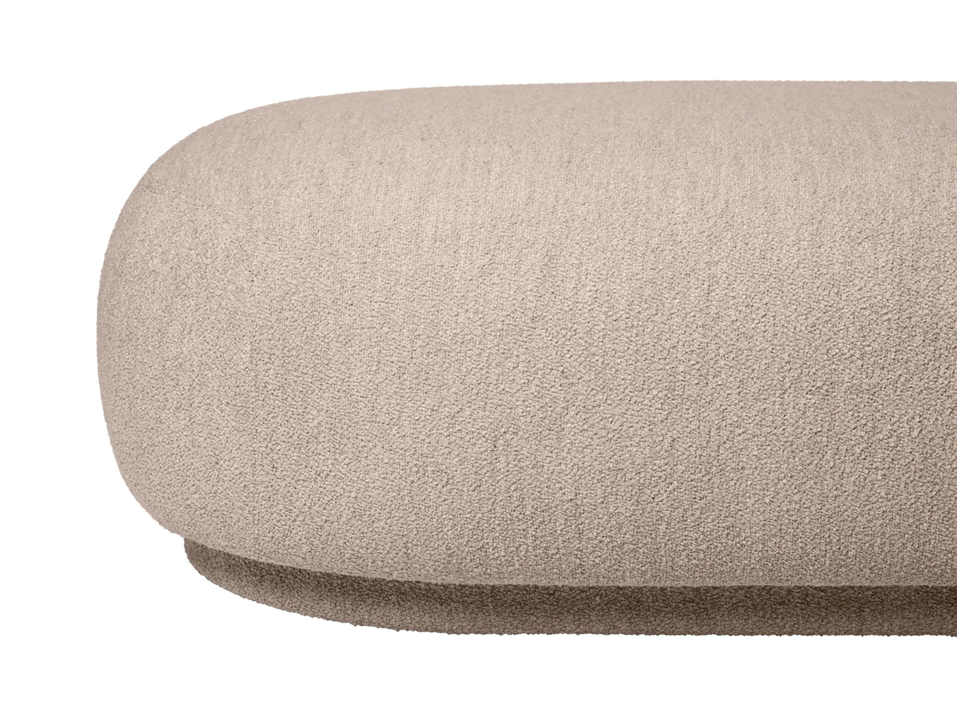 Rico Ottoman - Soft Bouclé - Natural - US - Image 2