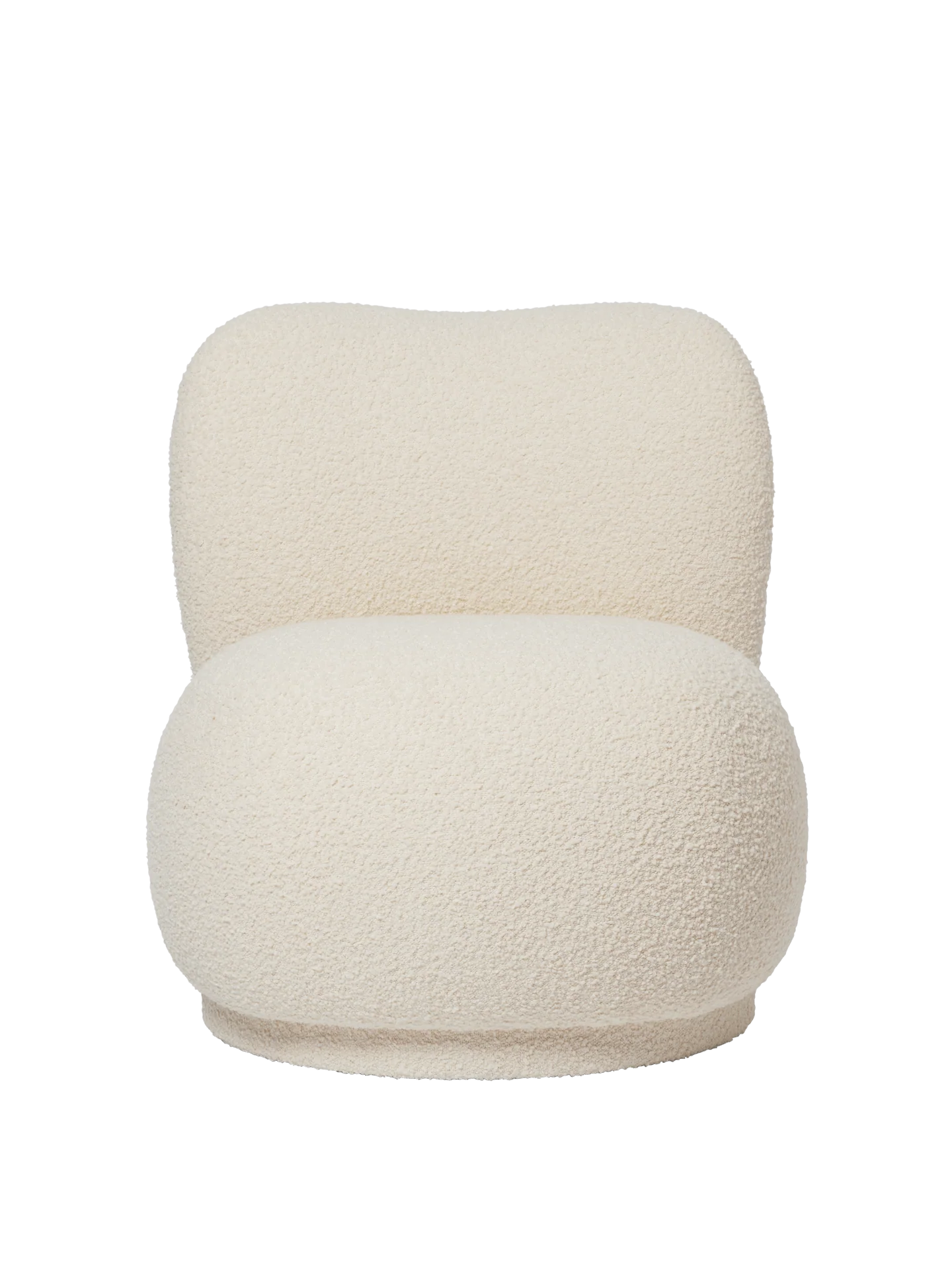 Rico Piccolo Lounge Chair - Nordic Bouclé - Off-White - US