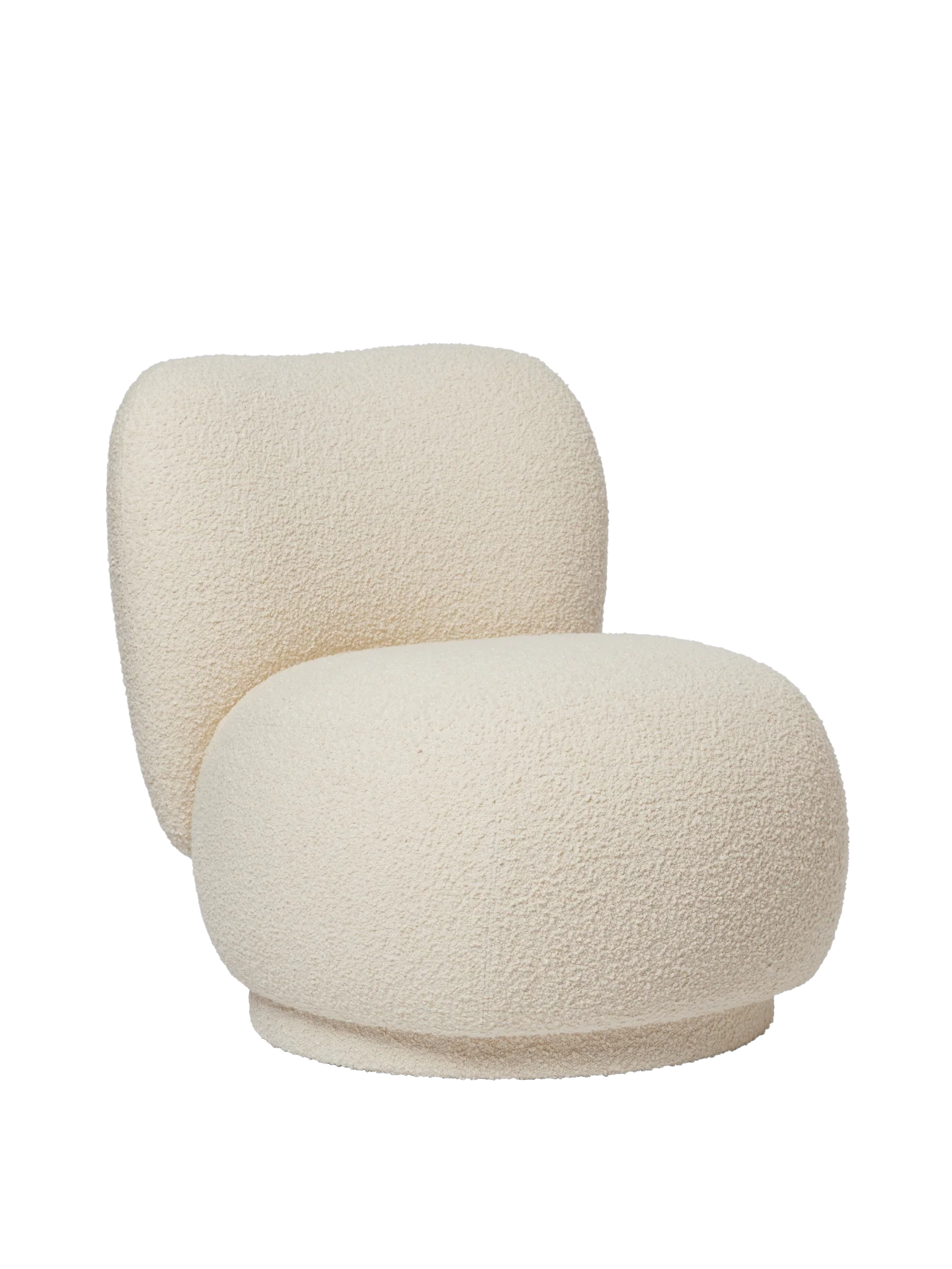 Rico Piccolo Lounge Chair - Nordic Bouclé - Off-White - US - Image 8