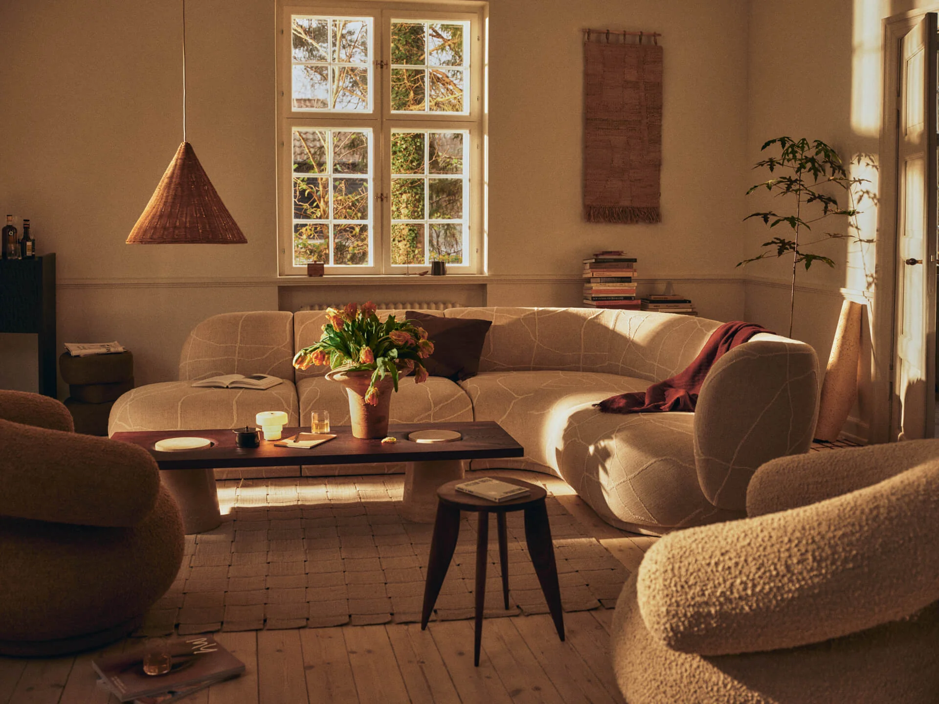 Rico Sofa Center - Can Lis - Sand/Off-White - US - Image 2