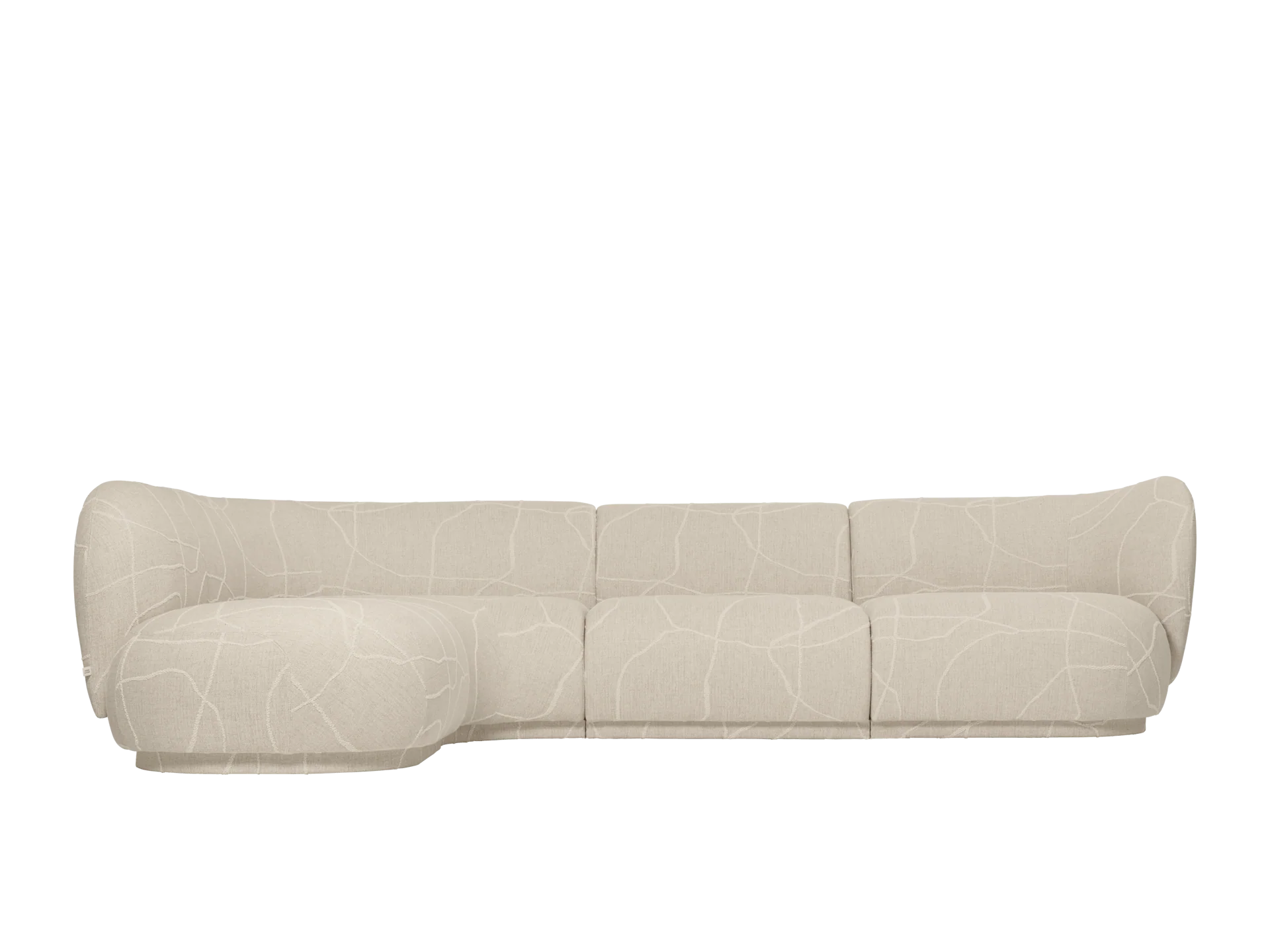 Rico Sofa Corner - Wide - Can Lis - Sand/Off-White - US - Image 5