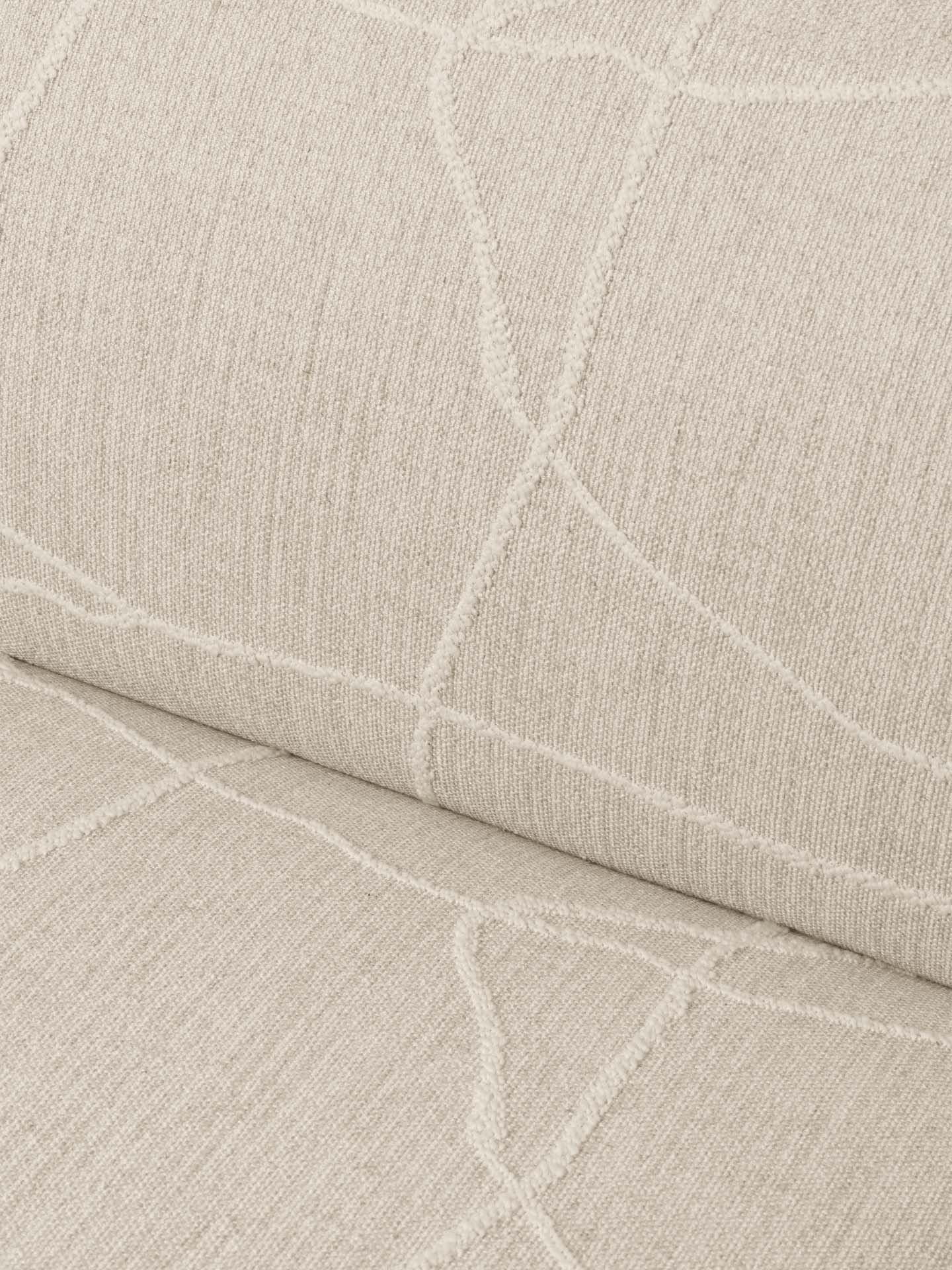 Rico Sofa Corner - Wide - Can Lis - Sand/Off-White - US - Image 6