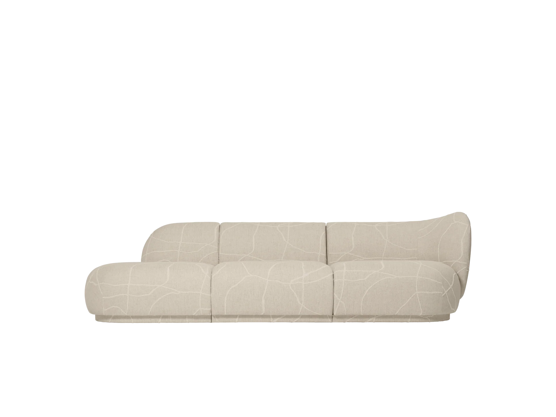 Rico Sofa Open End Left - Can Lis - Sand/Off-White - US - Image 5