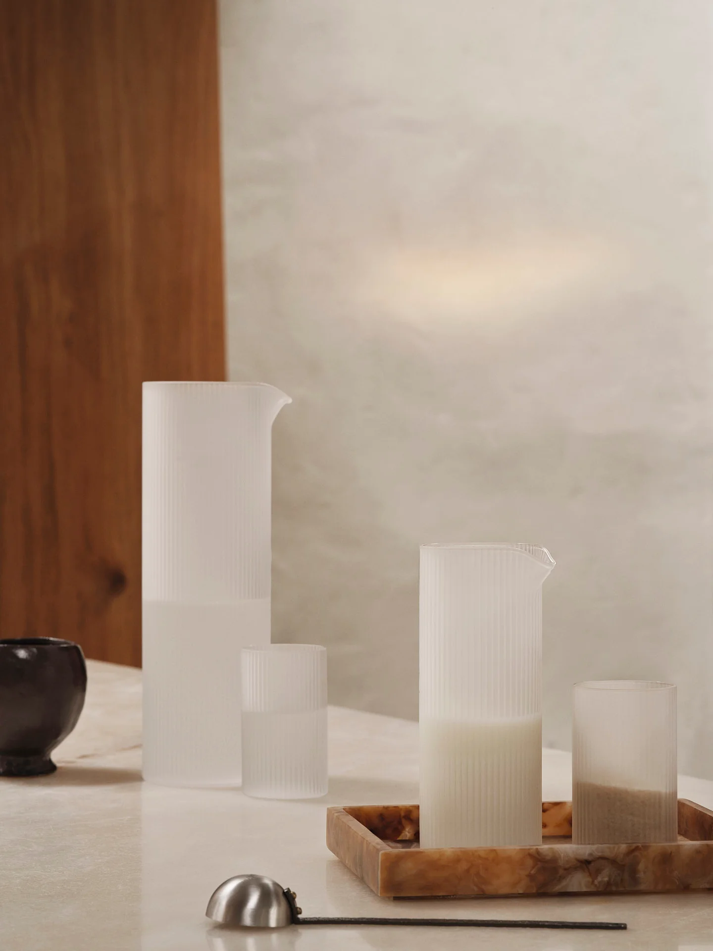Ripple Milk Jug - Frosted - Image 3