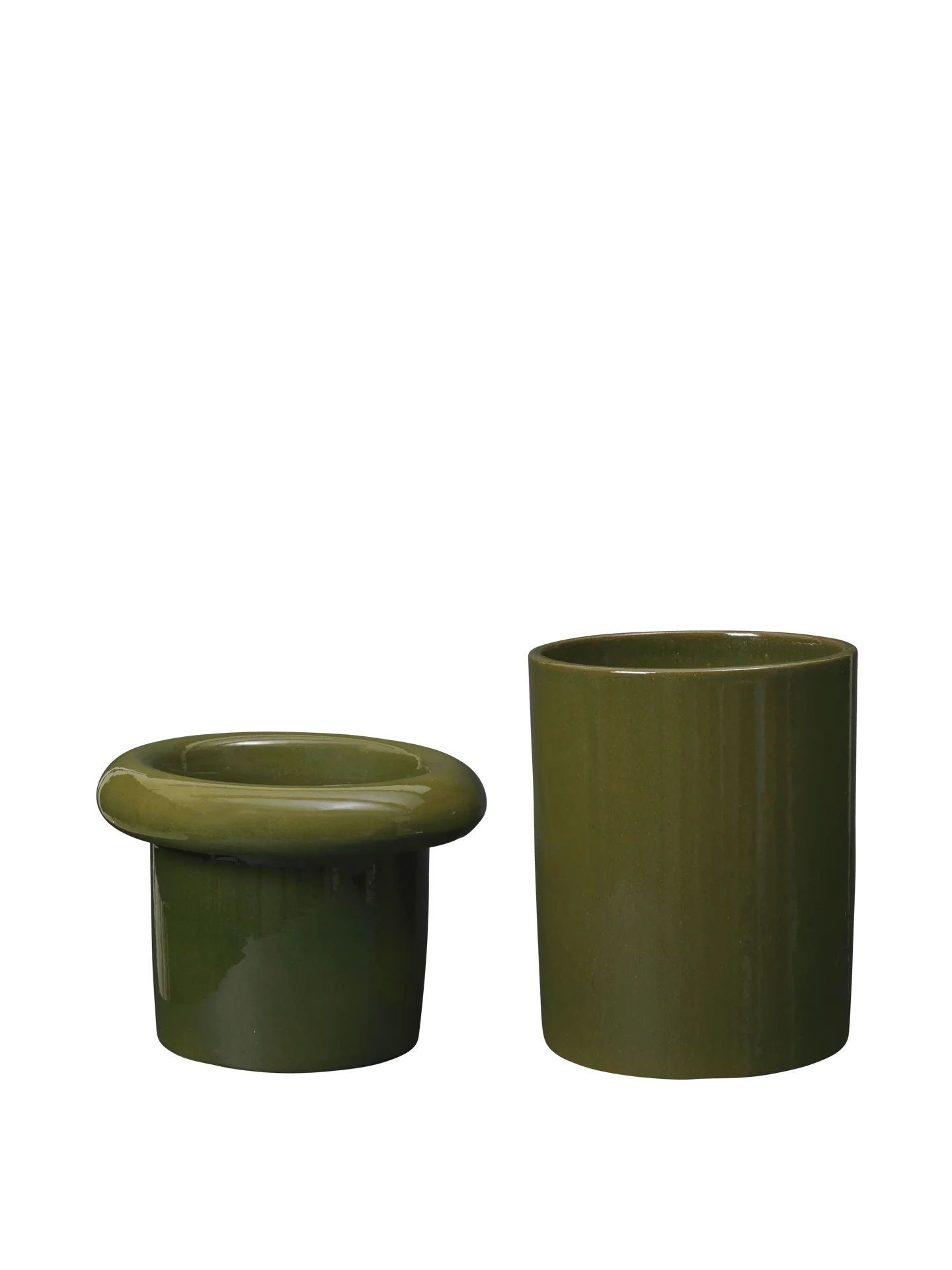 Rollo Pot - Small - Moss Green - Image 3
