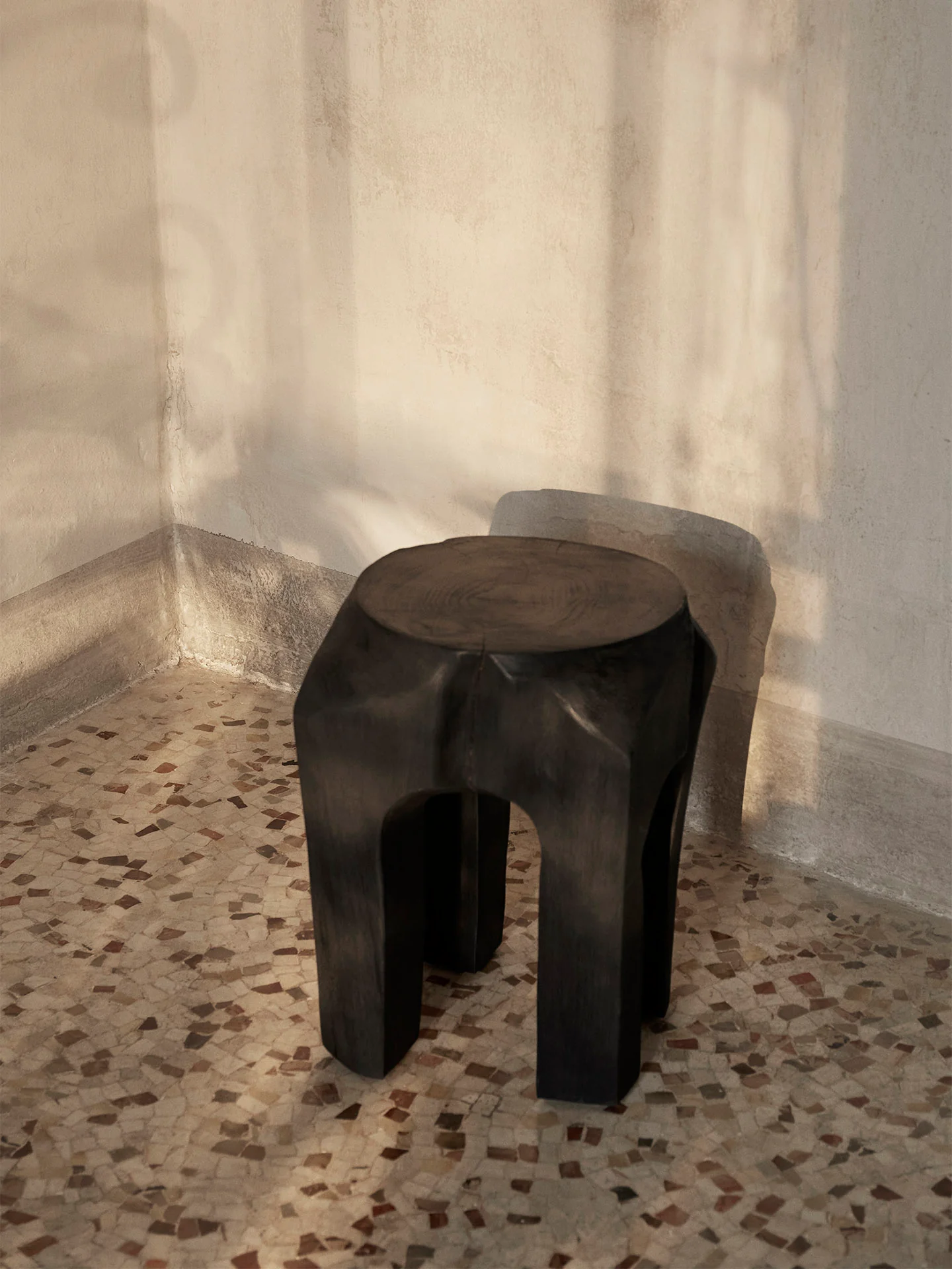 Root Stool - Black Stained - Image 2