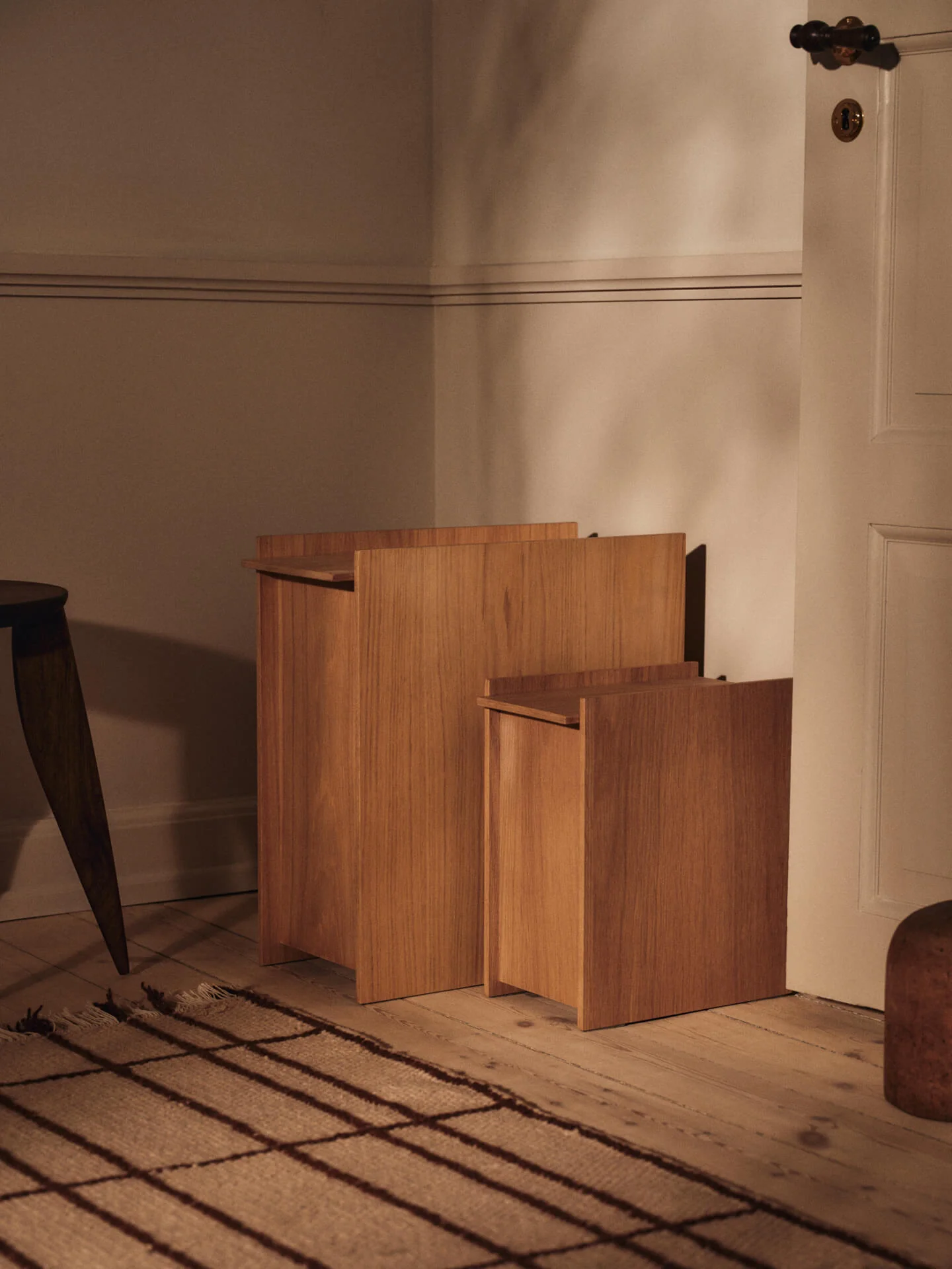 Sama Wooden Bin - Oak - Image 2